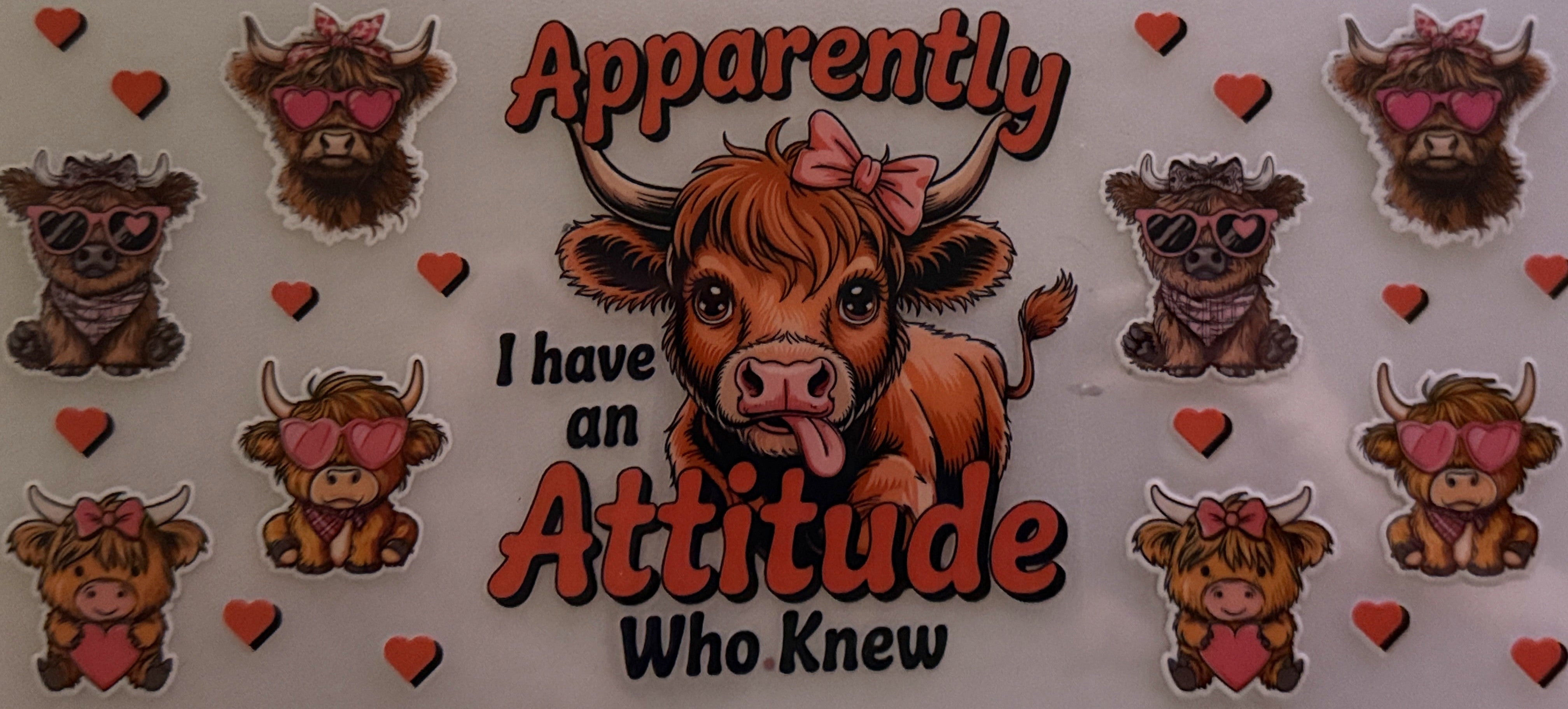 Cow - Apparently, I have an Attitude #24