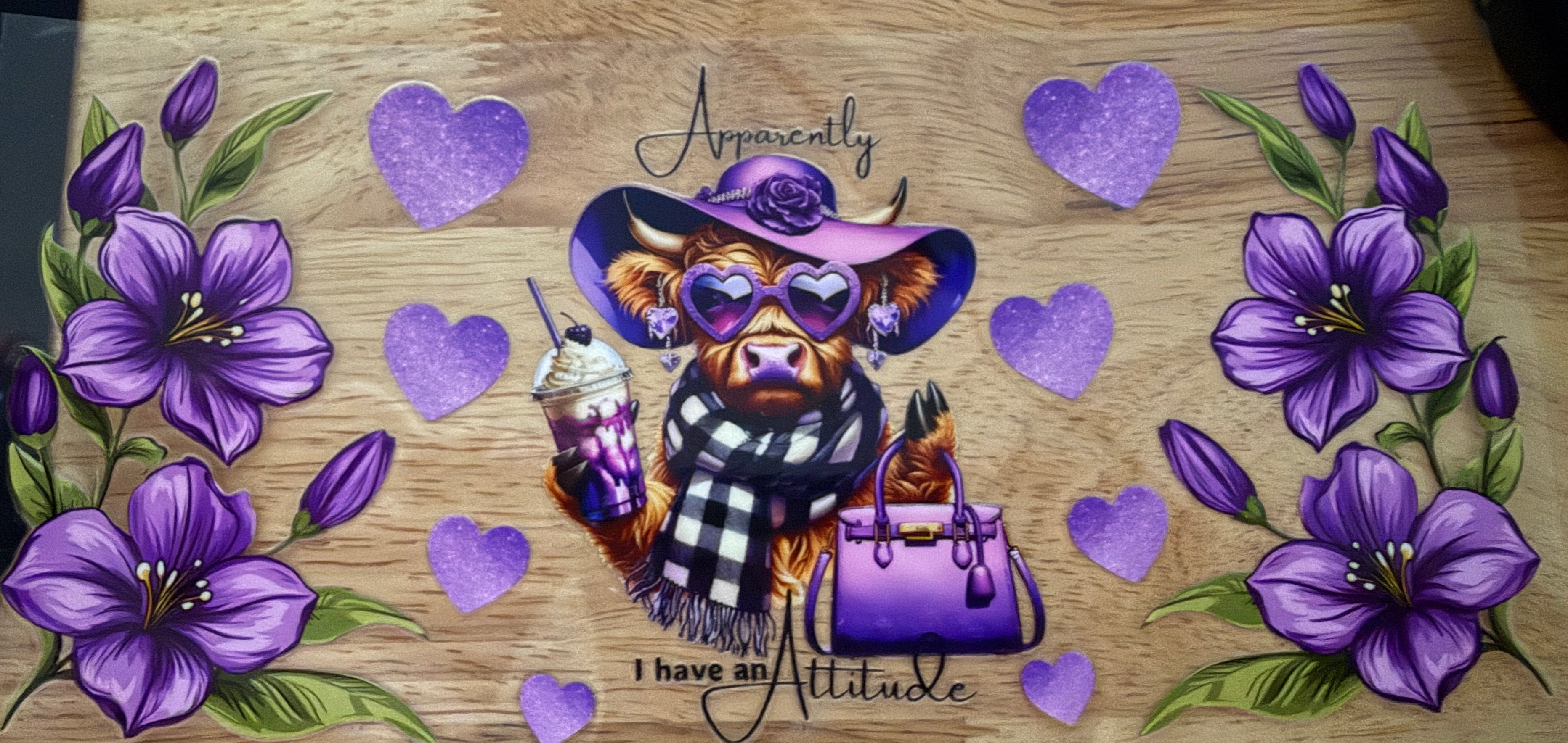 Cow - Apparently I have an Attitude, Purple #37