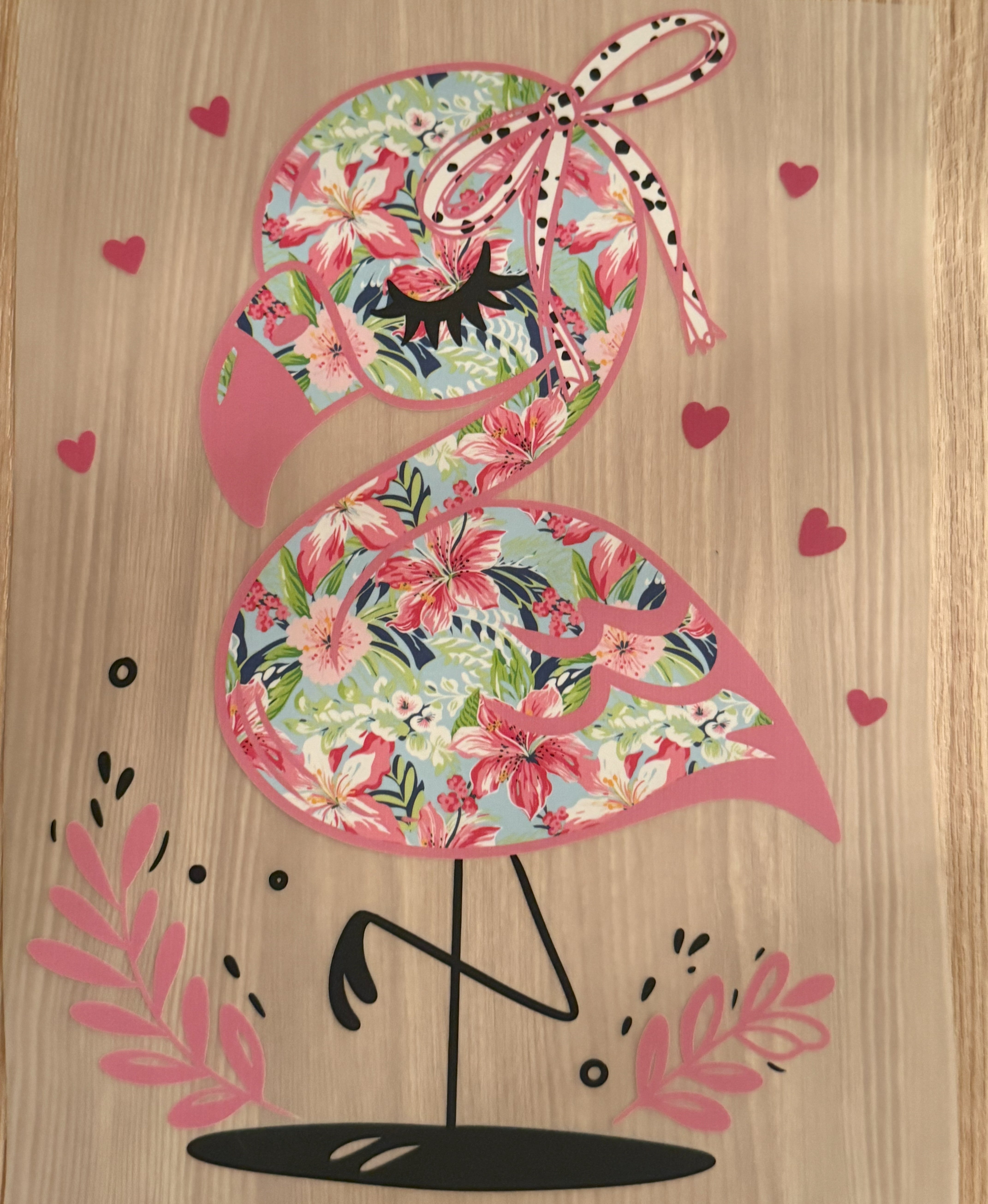 Single Flamingo