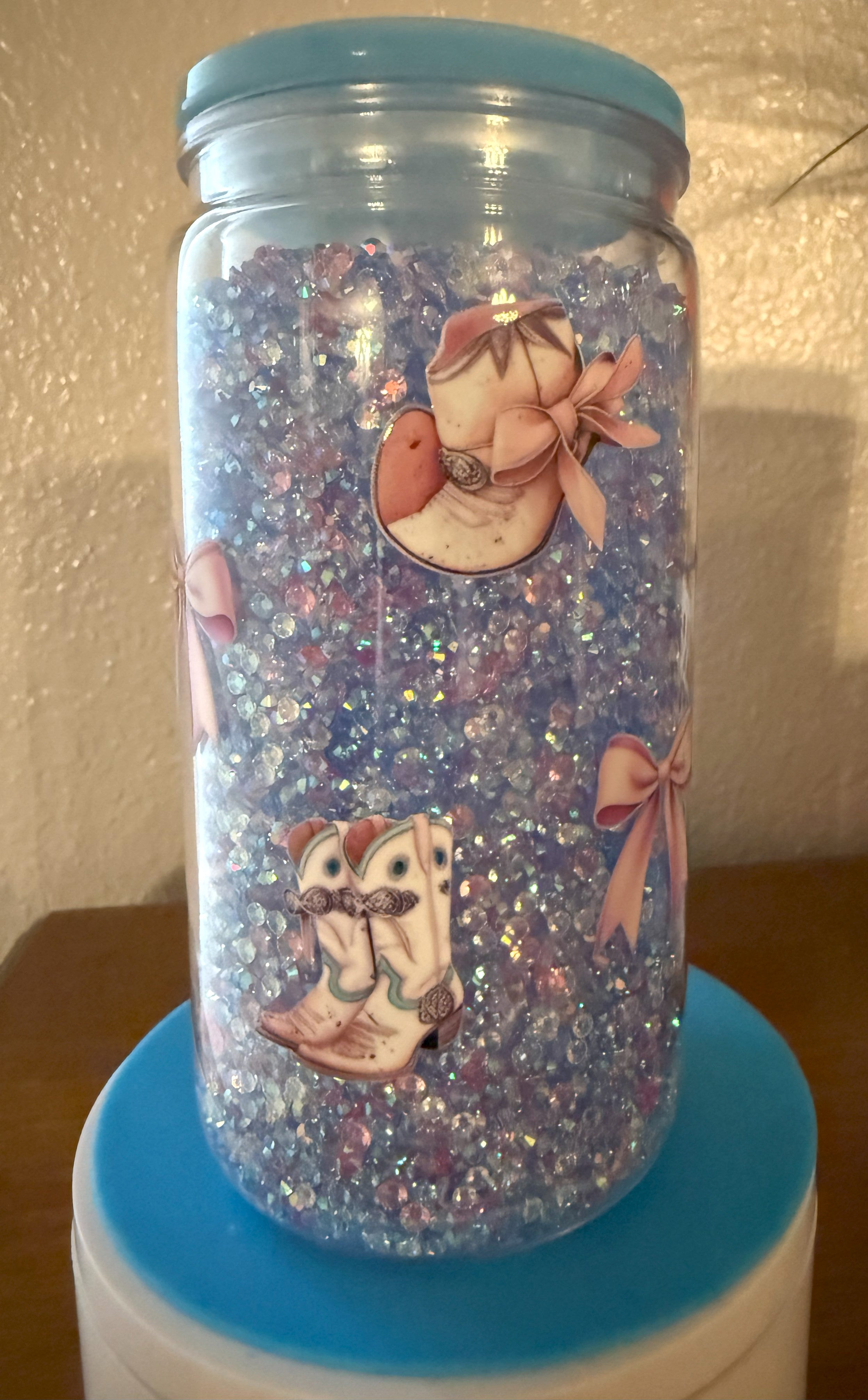 Cowboy Boots and Pink Ribbons - 16oz