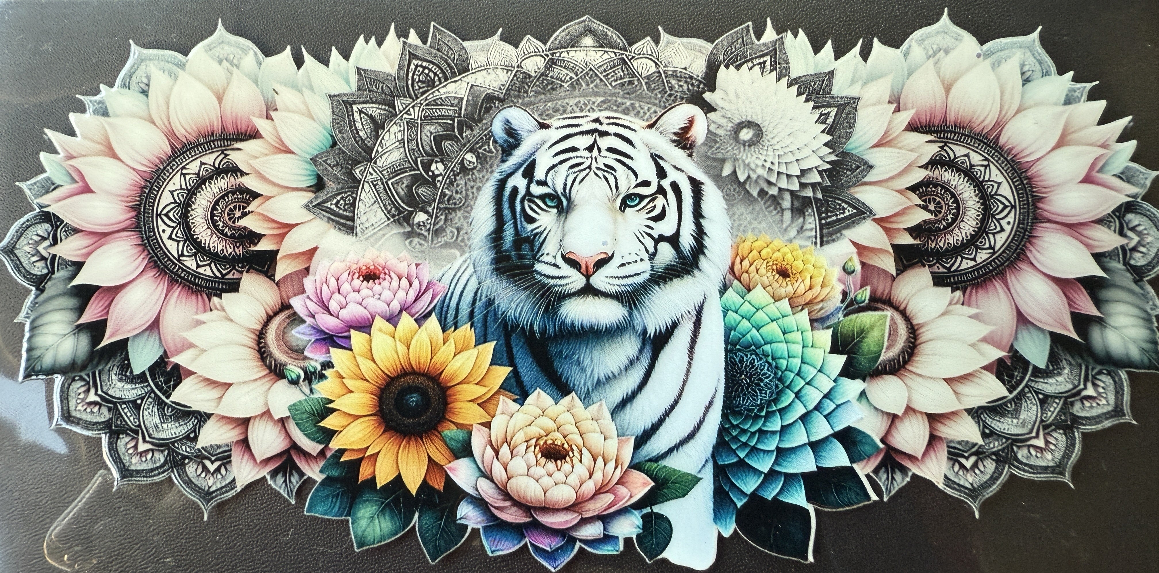 Blue Eyed White Tiger