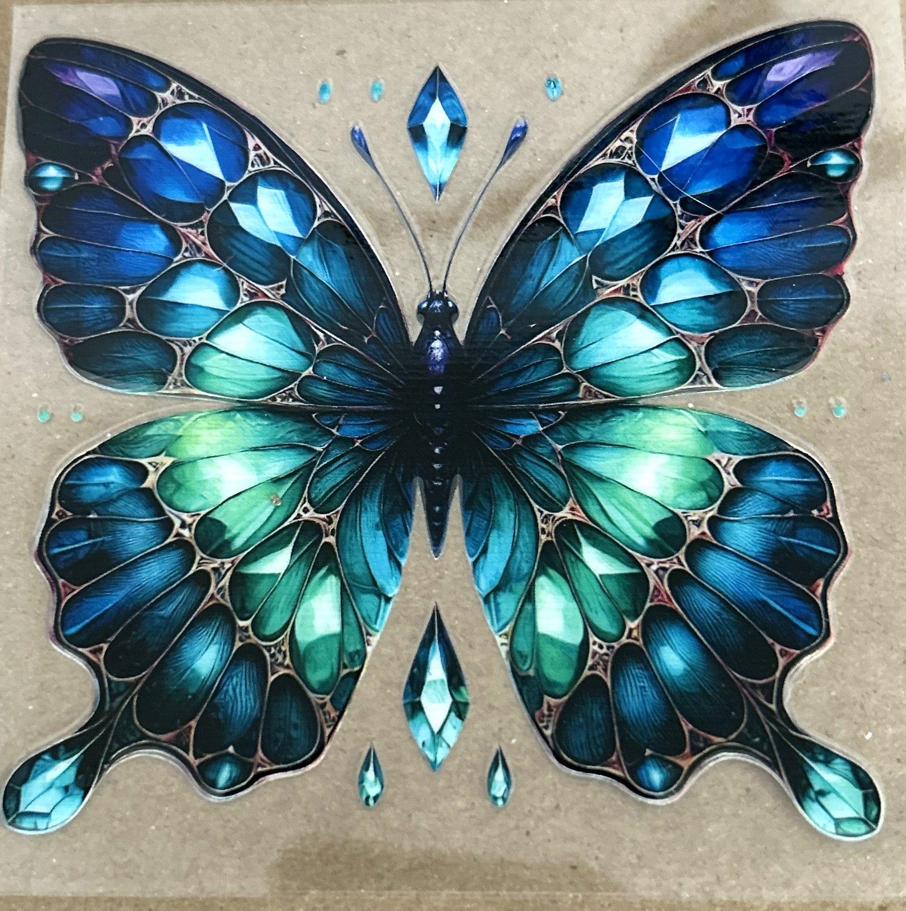 Butterfly - Teal