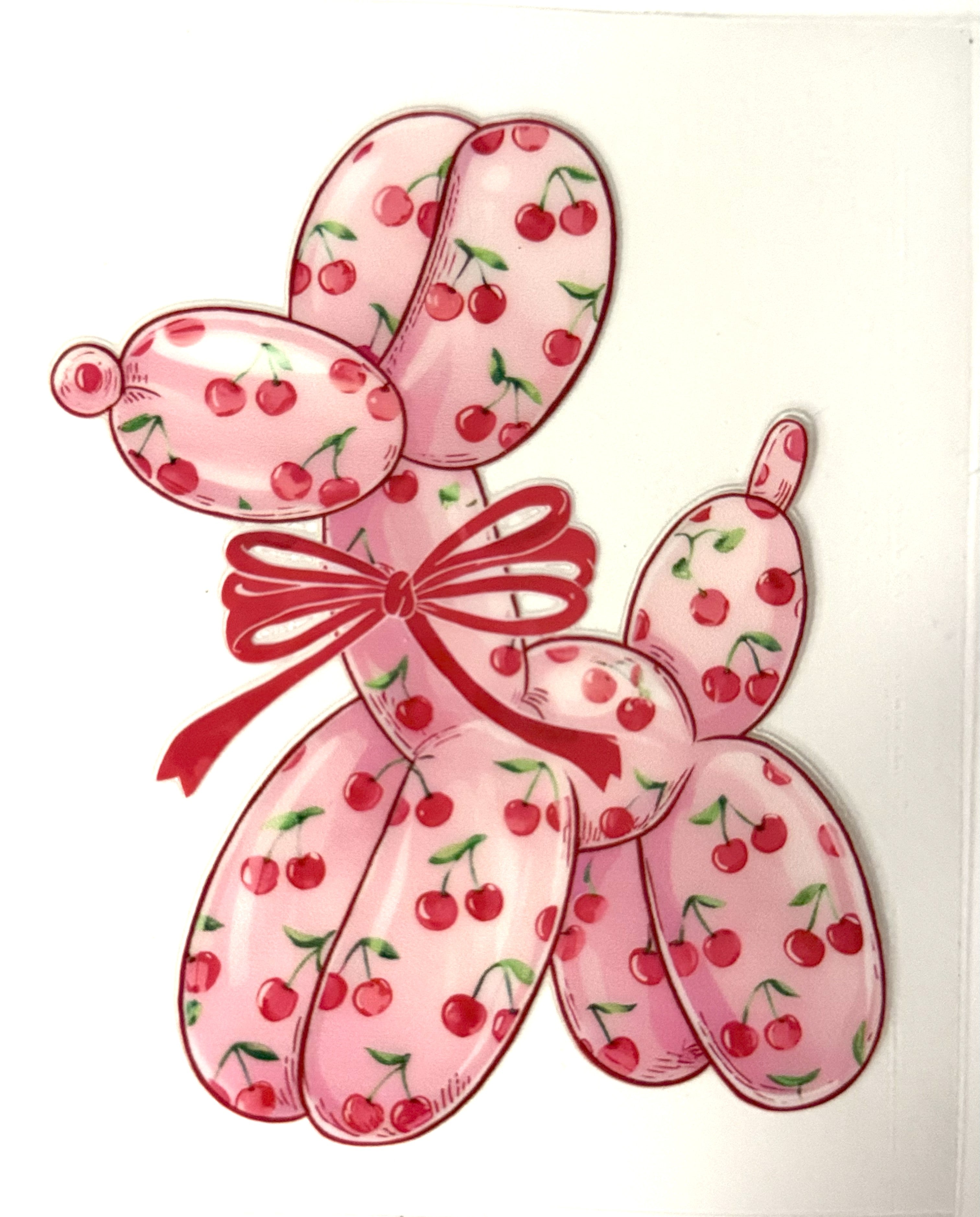Balloon Dog - Cherry
