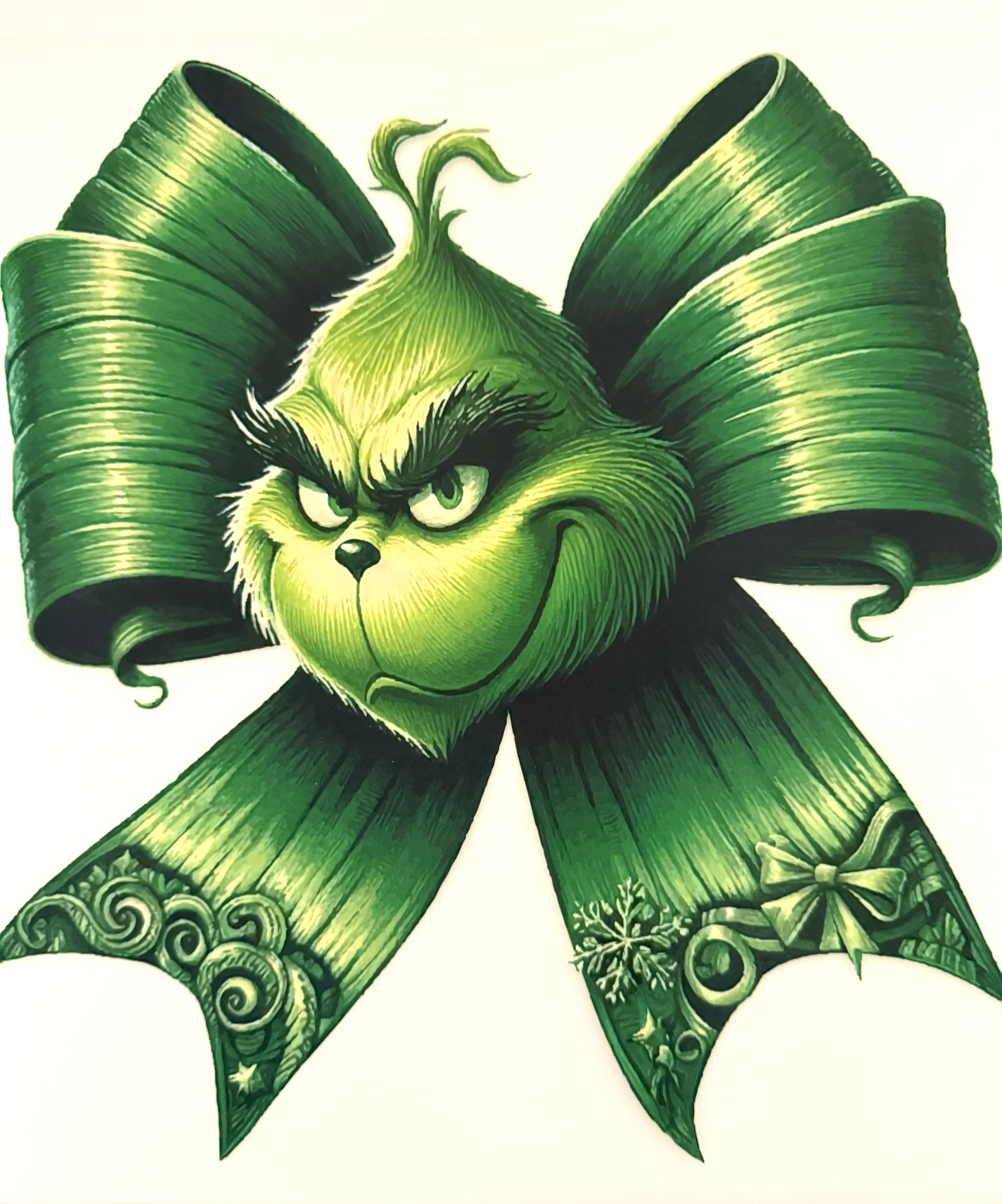 Grinch Bow