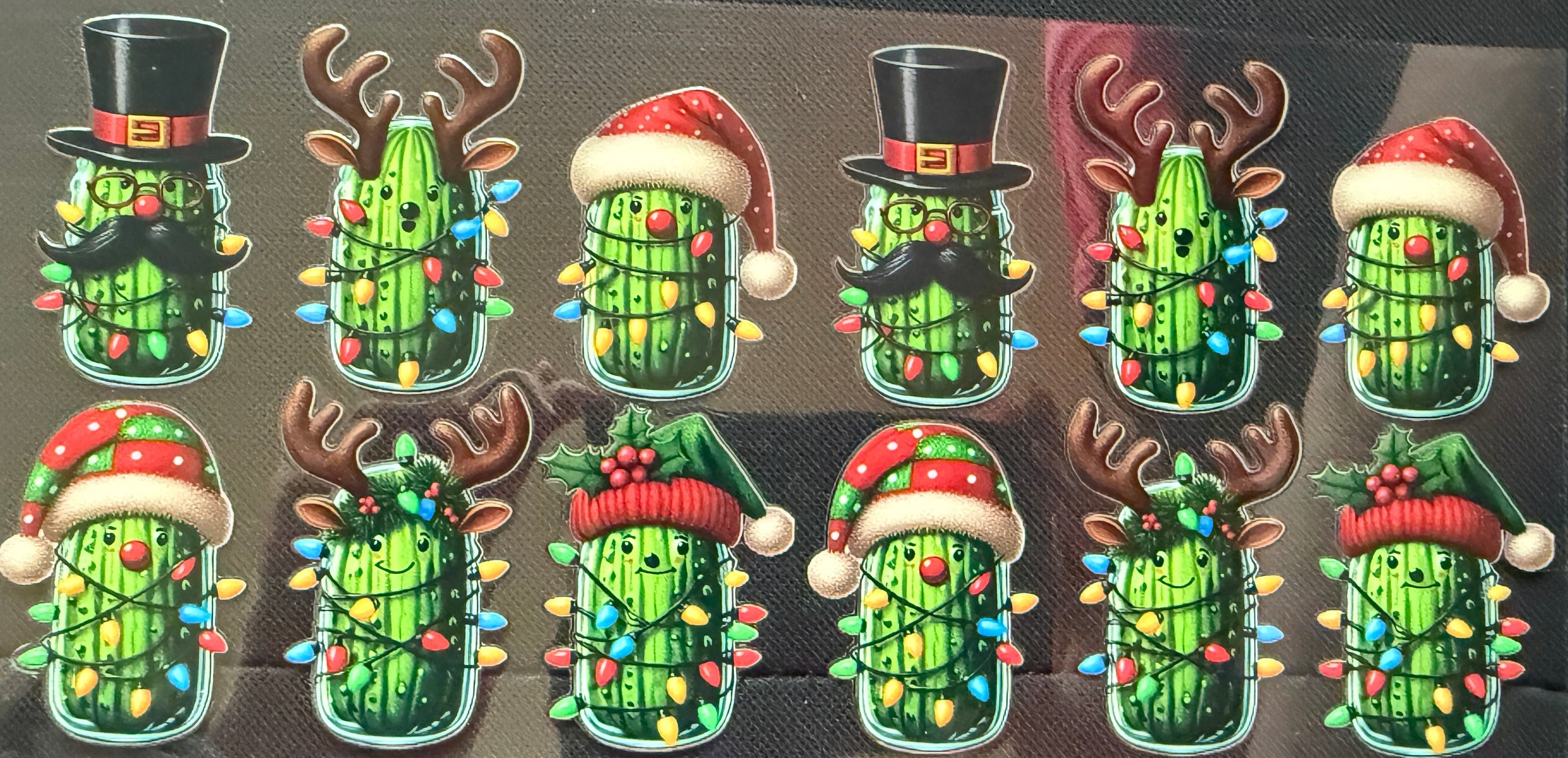 Various Pickle Faces