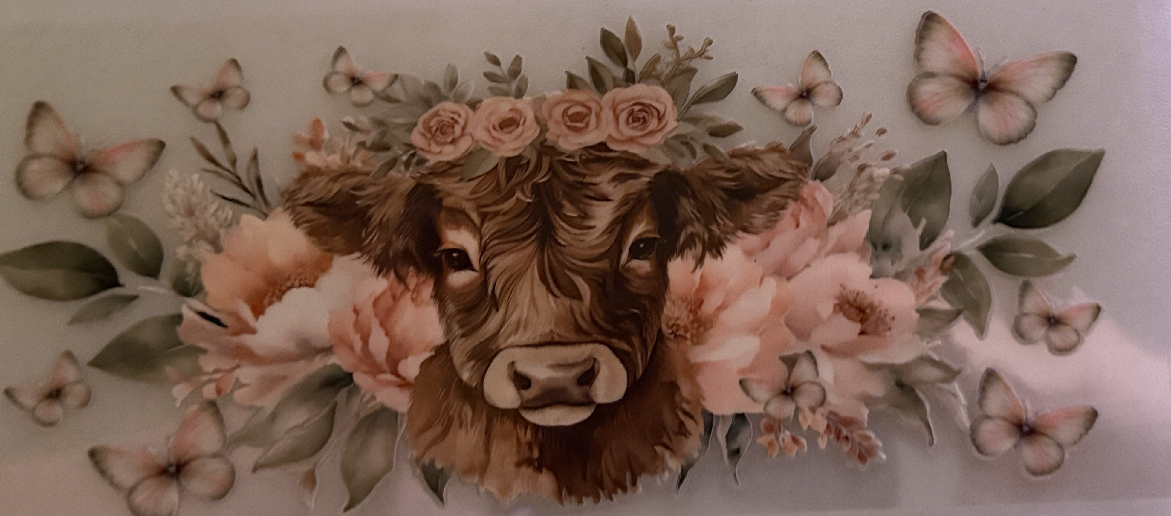 Cow - Four roses on top of head #26