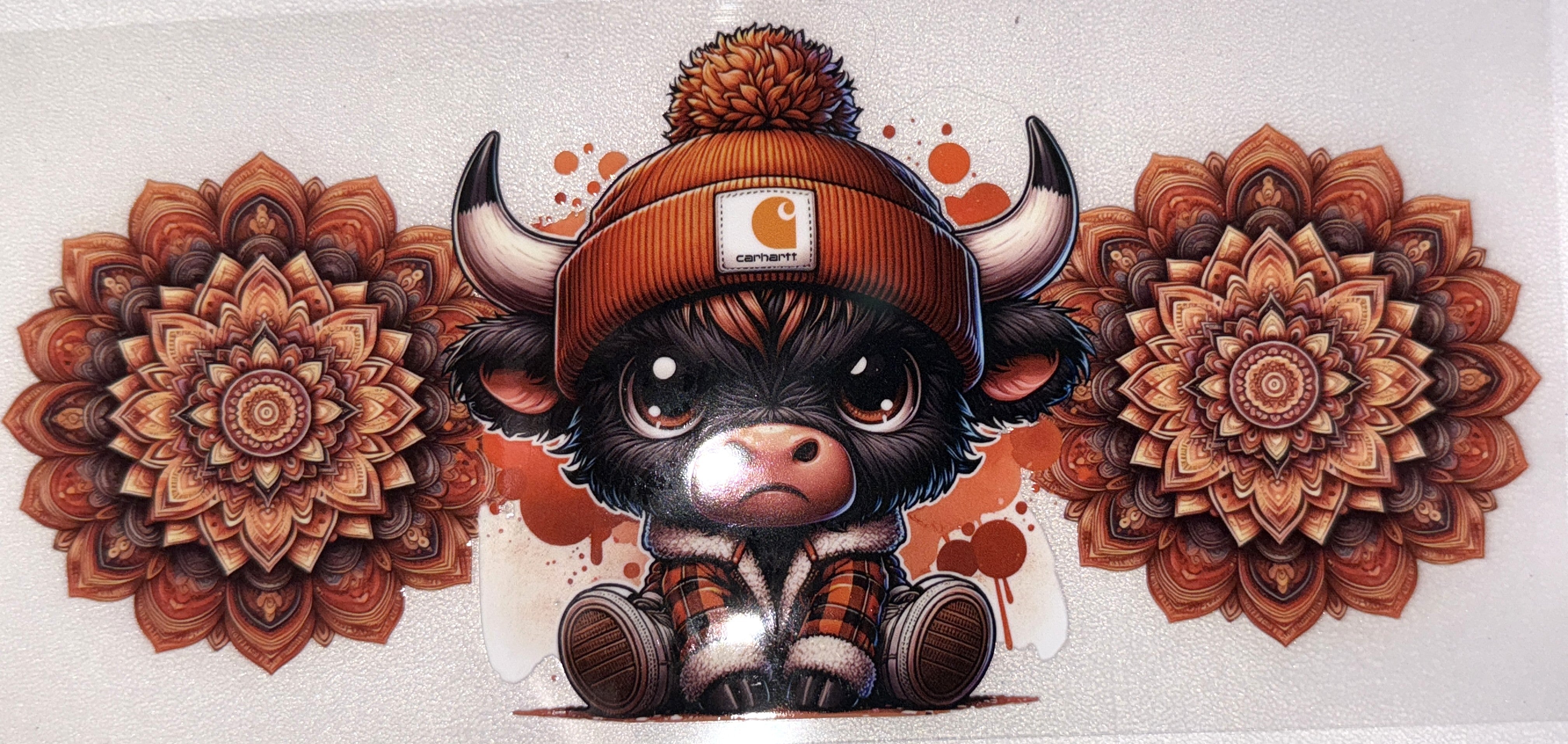 Cow - Orange Flannel Carhartt #33