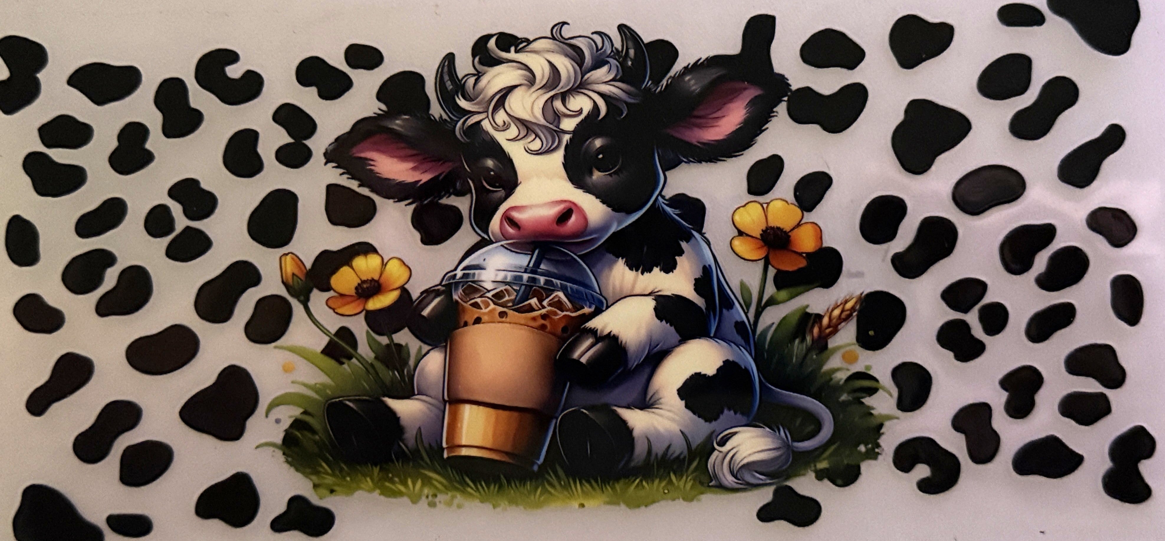 Cow - Sipping on coffee #8