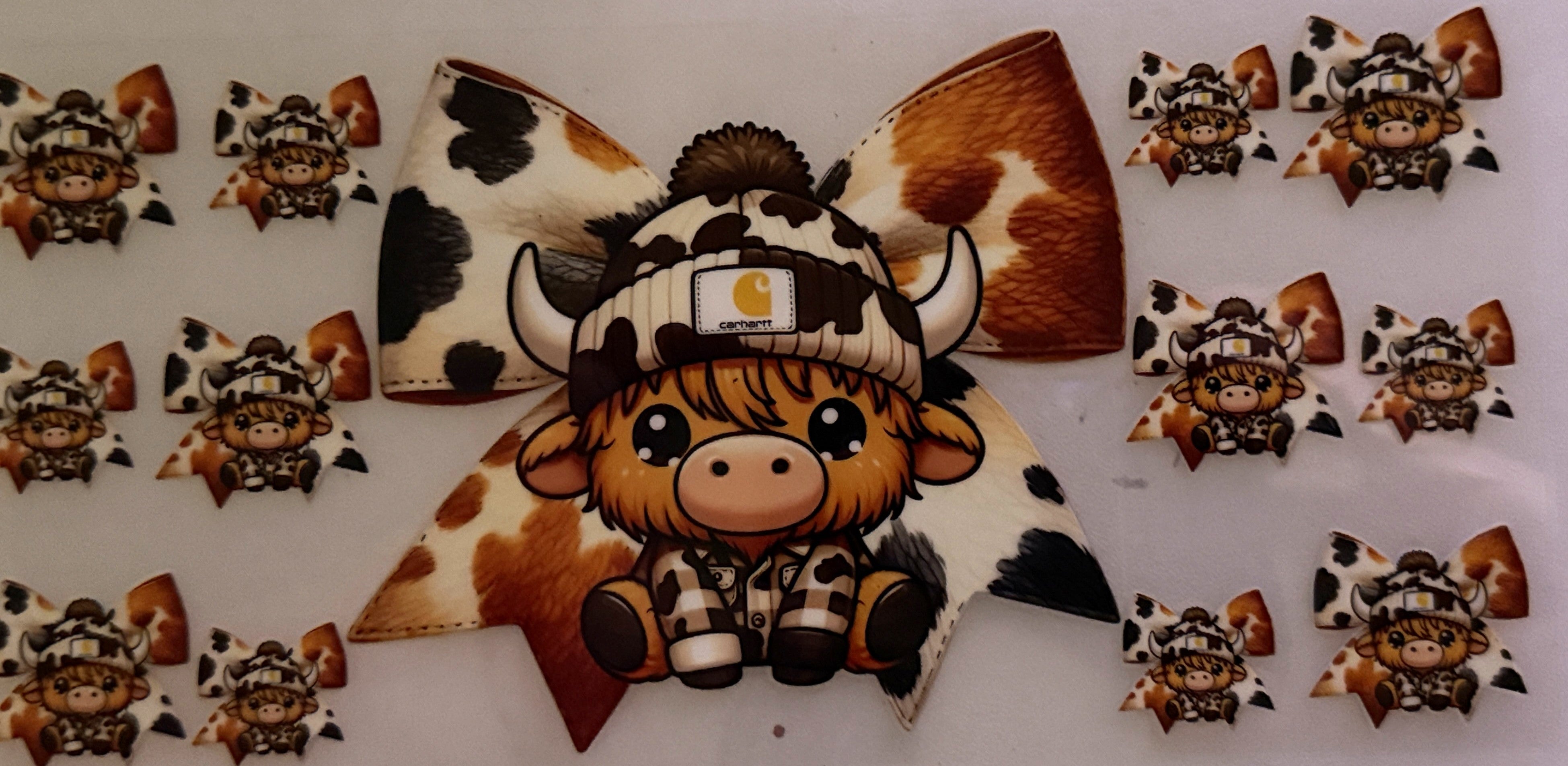 Cow - Tan and Brown Carhartt #1