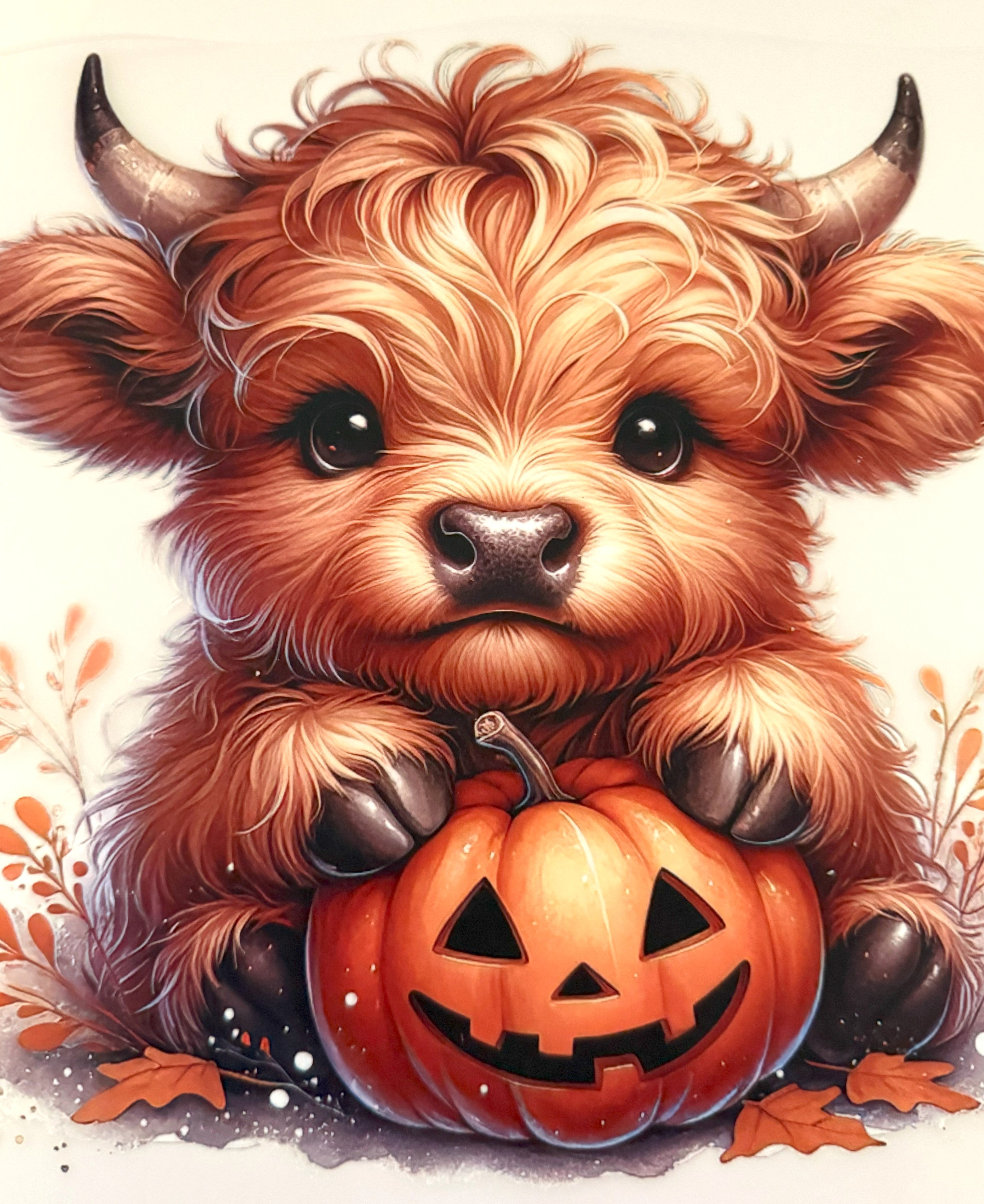 Cow With Pumkin