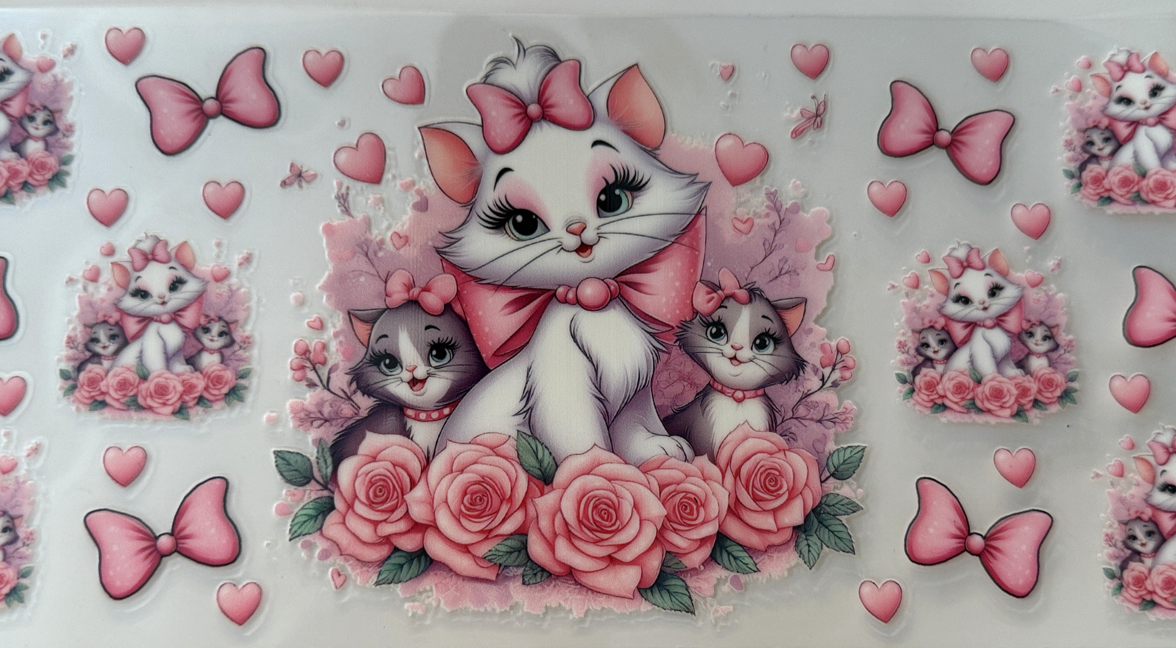 Movies - Series - Cats with Pink Roses And Bows - #10
