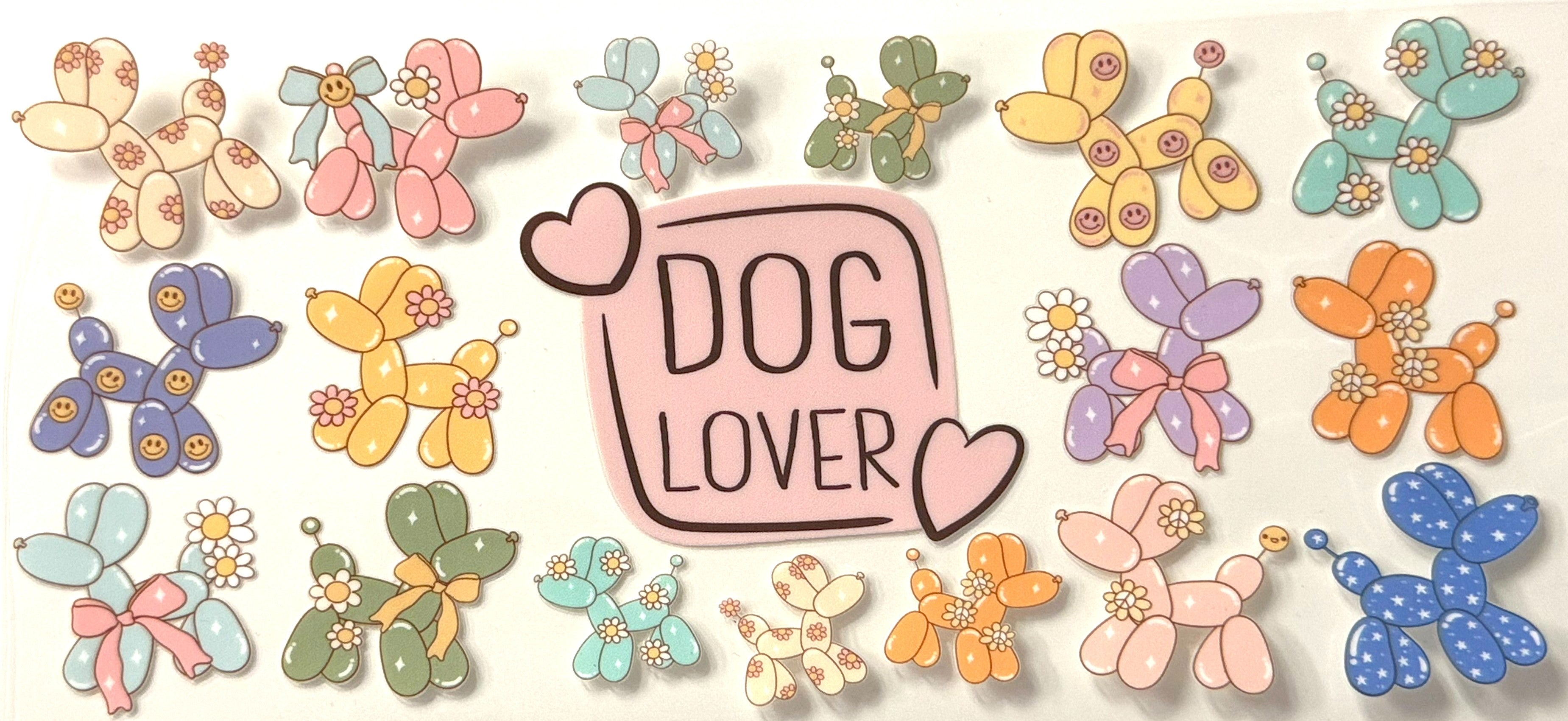 Dog Lover with Balloon Dogs - #2