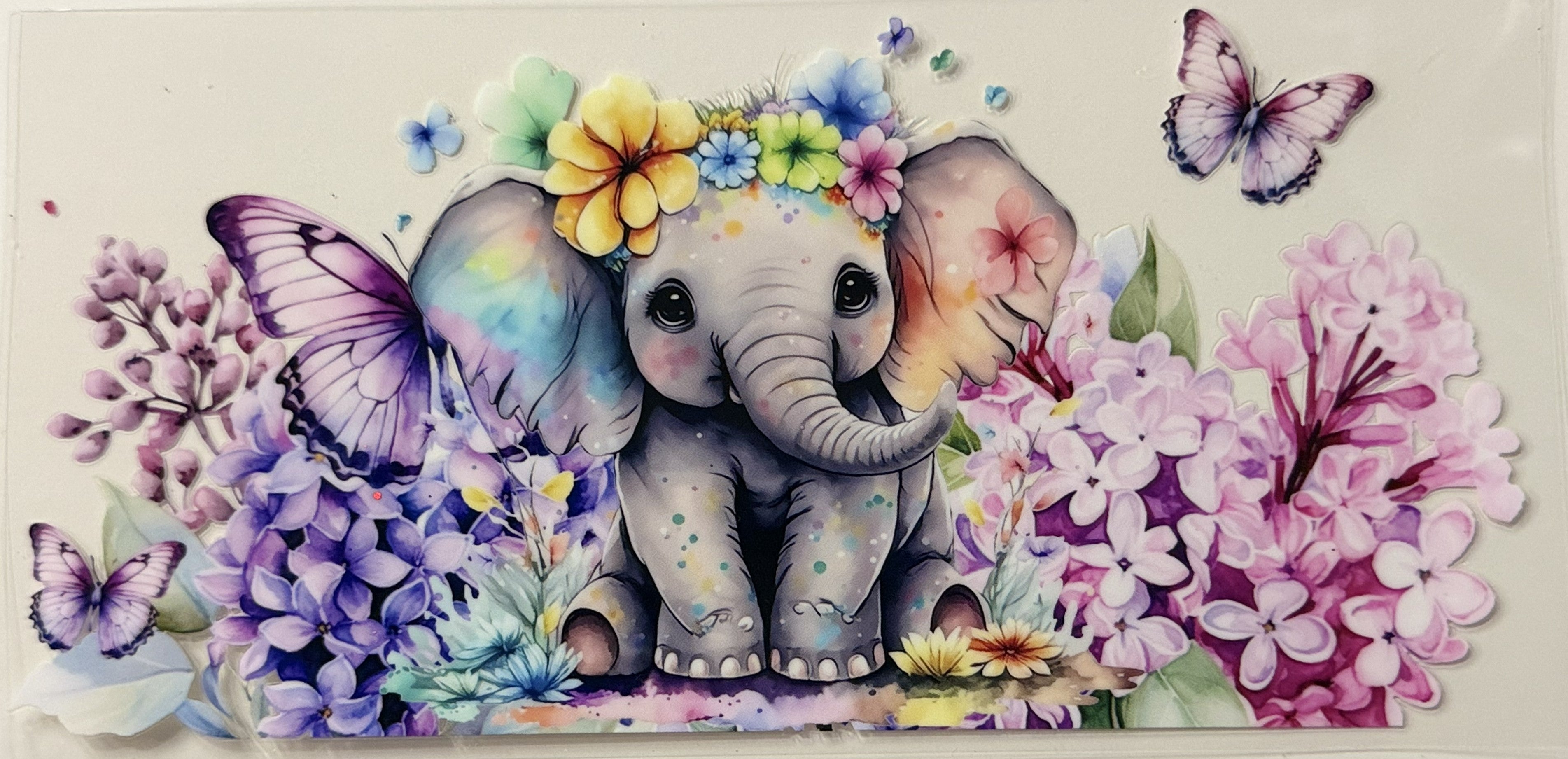 Reptile - Other Elephant with Flowers #8