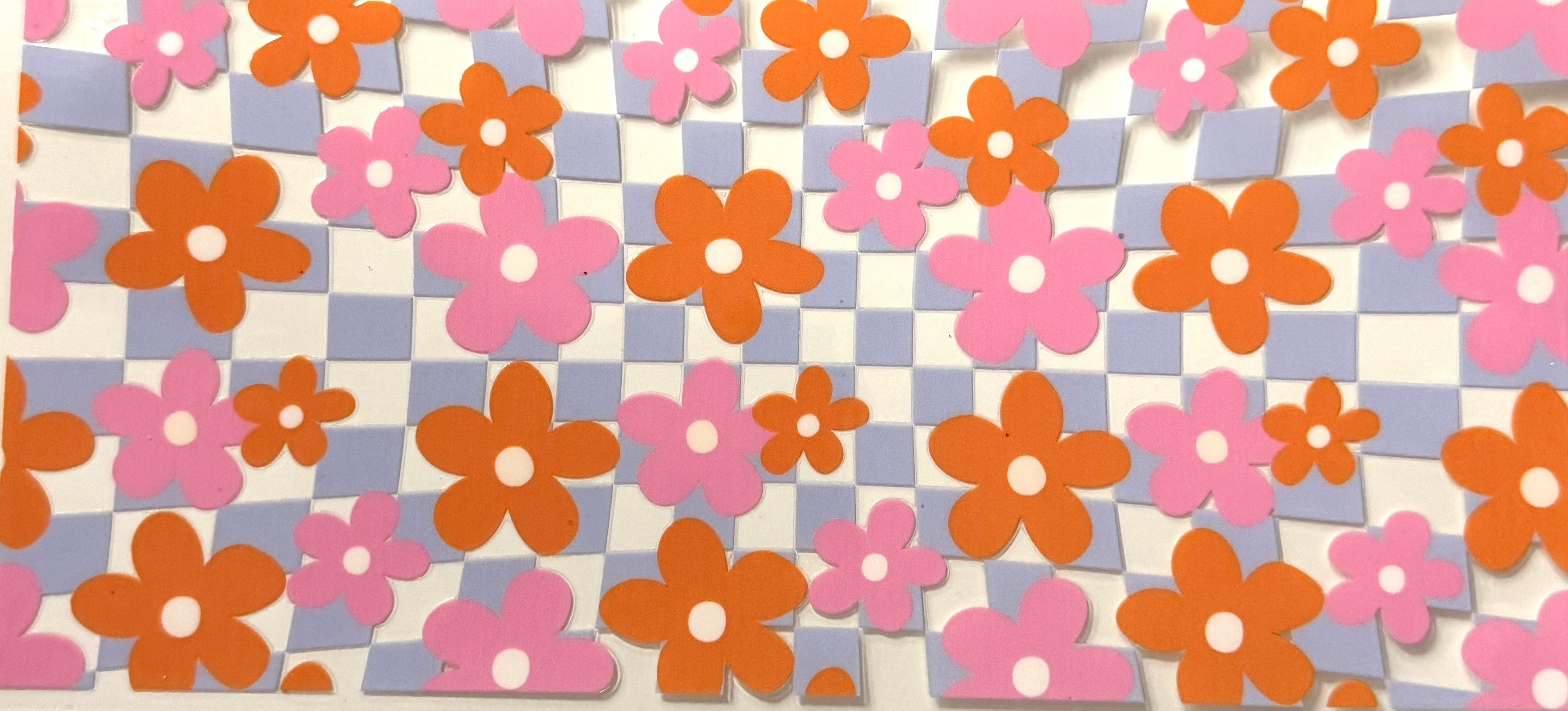 Orange Pink Flowers