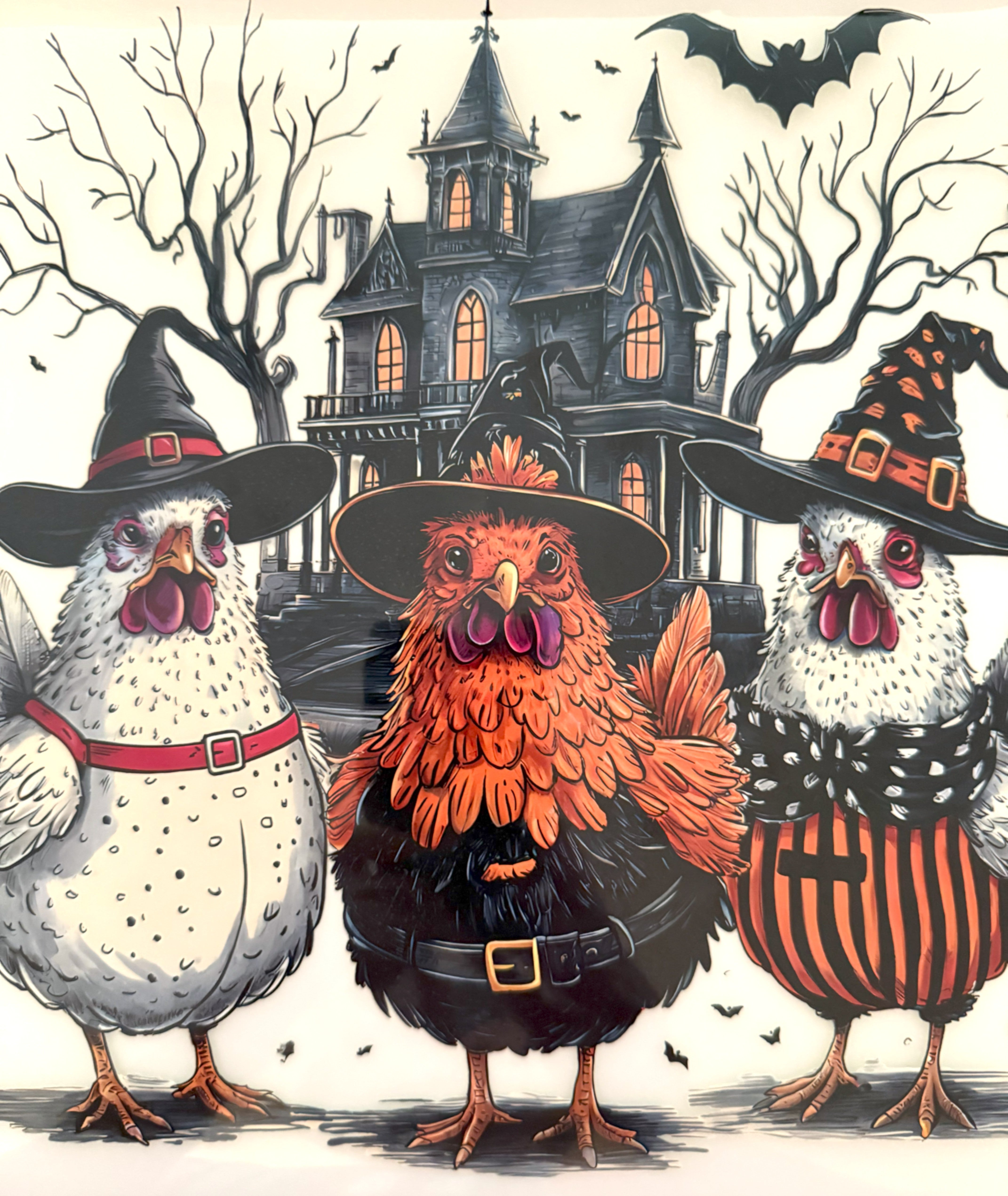 Three Chickens