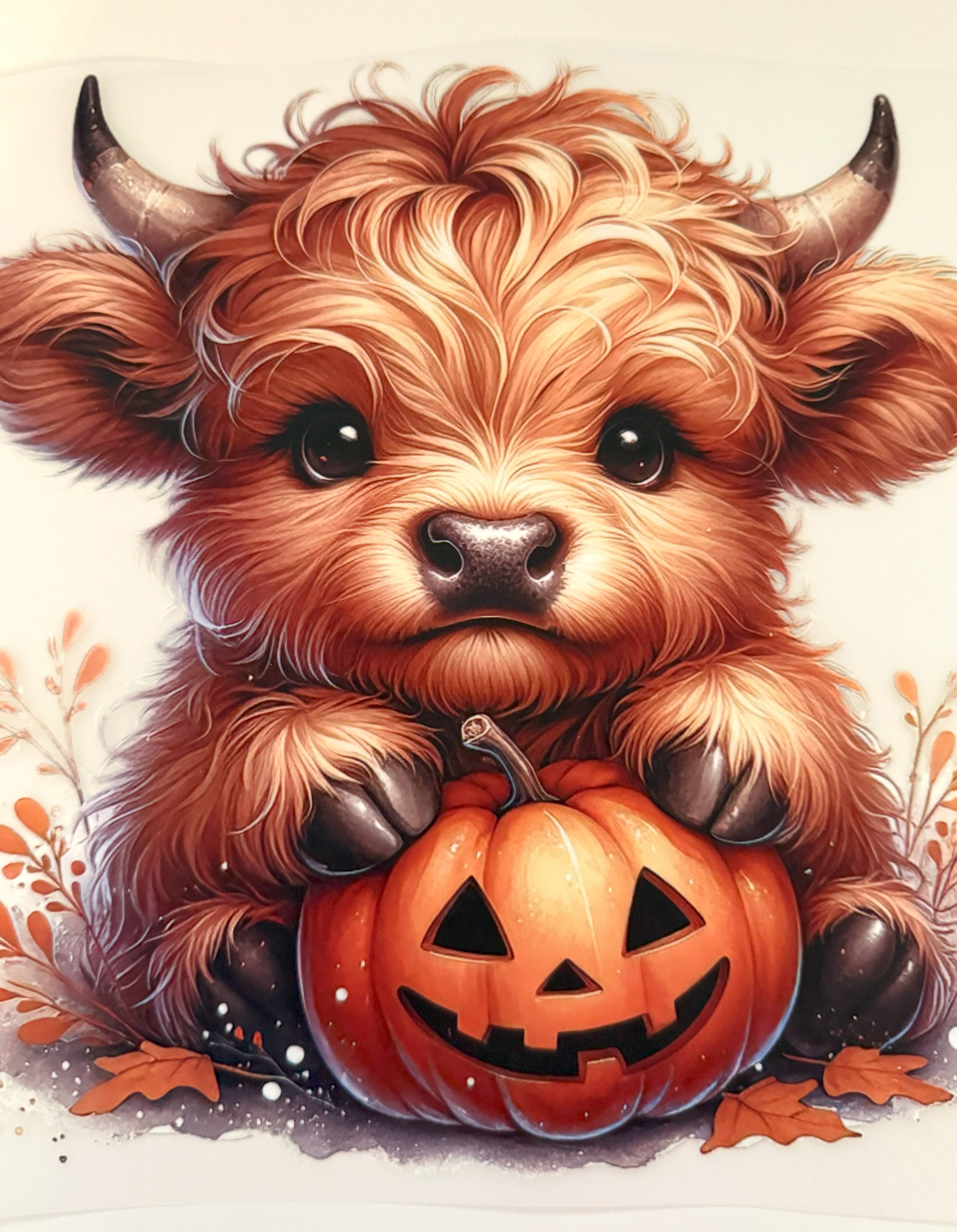 Pumpkin And Cow