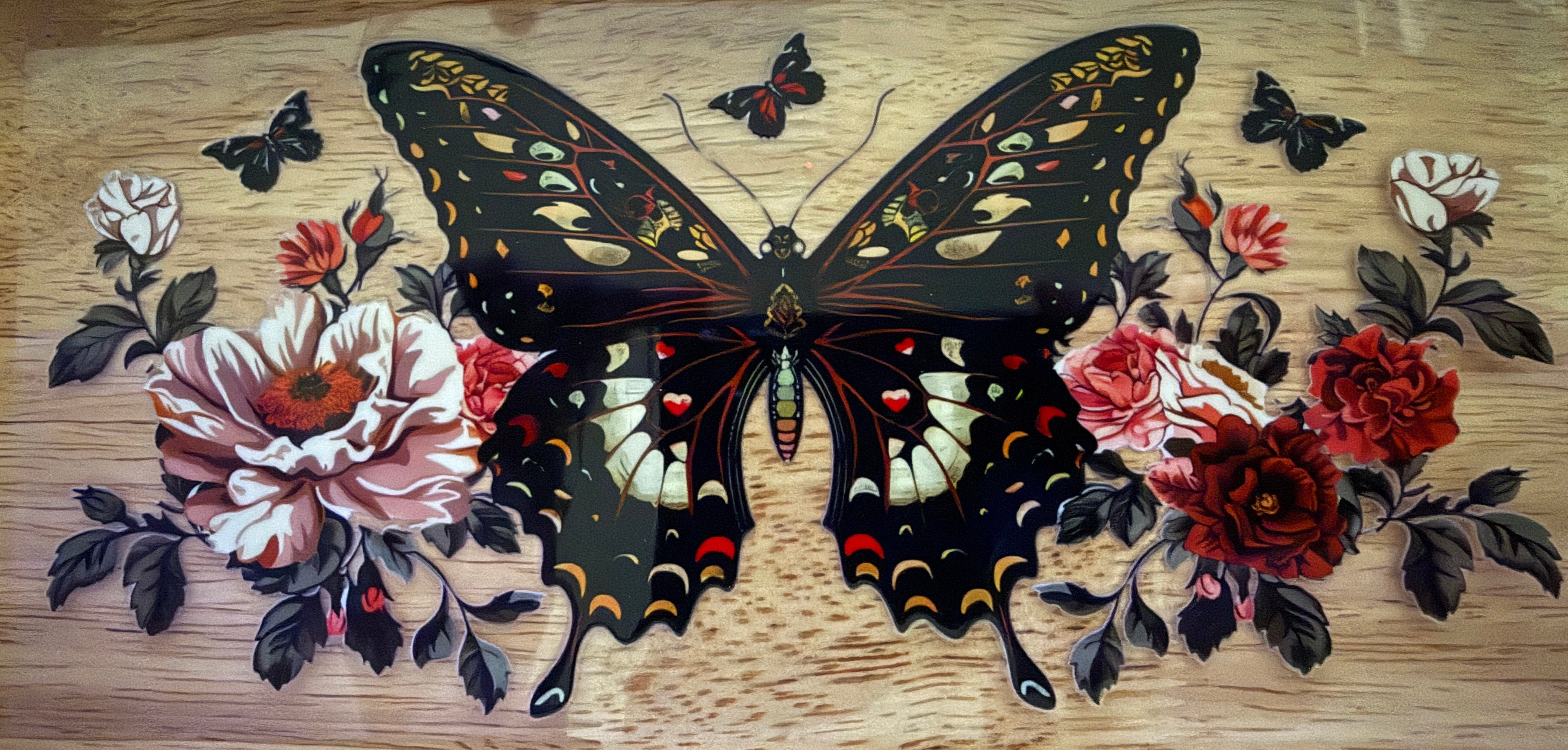 Shades of Red Butterfly # 32