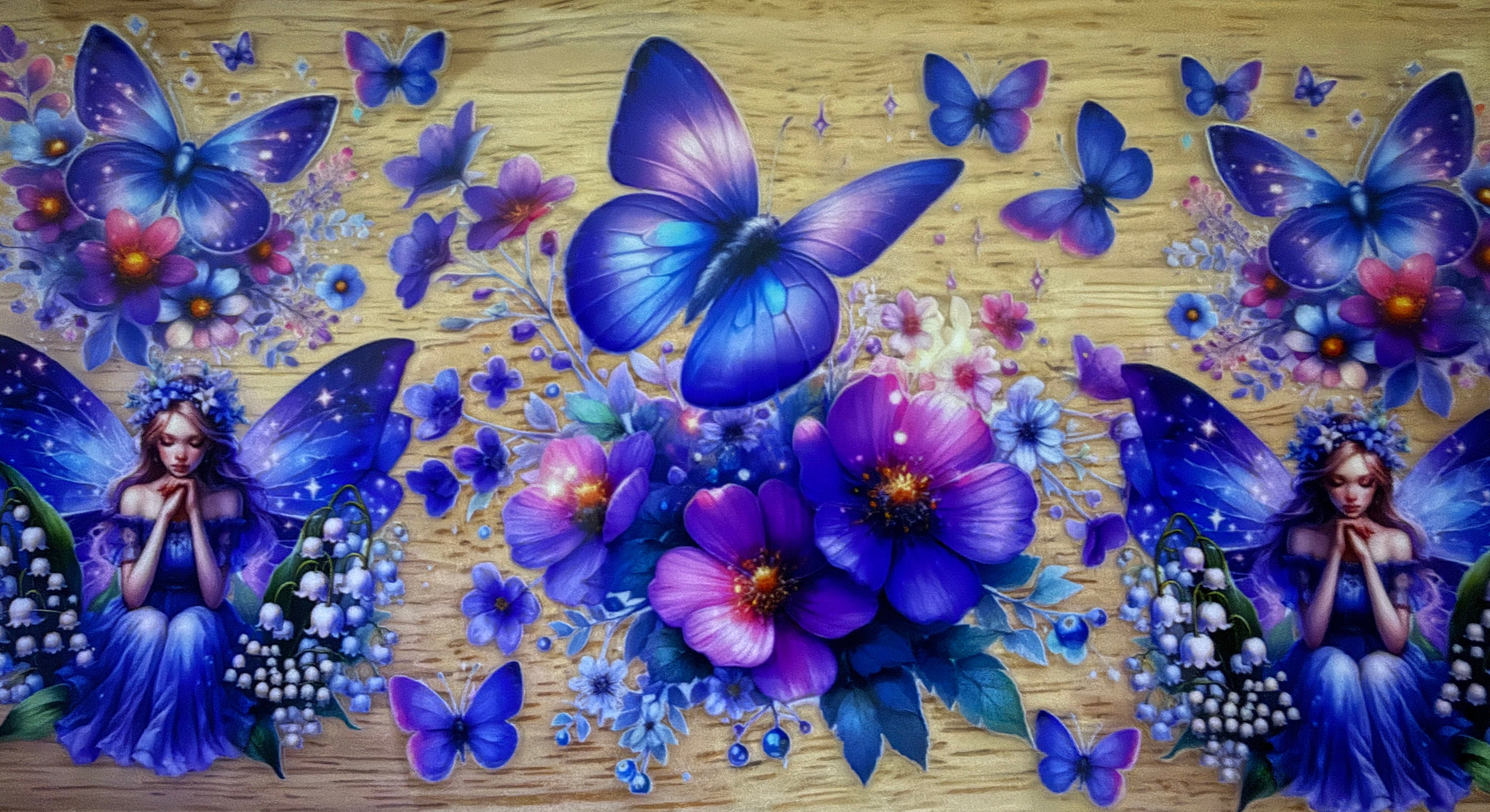 Lavendar Butterfly Faries # 26