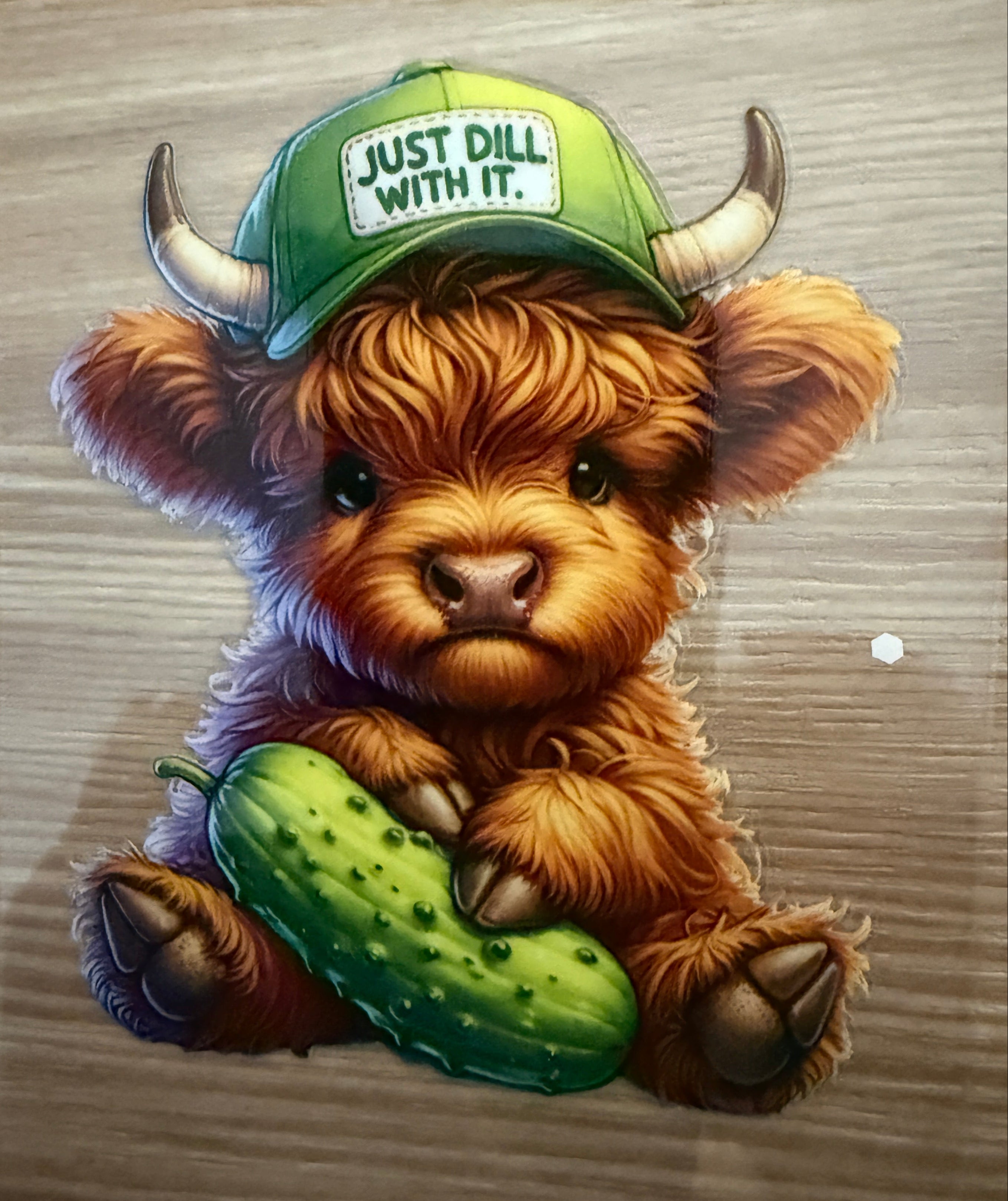 Decal  - Cow Just Dill With It