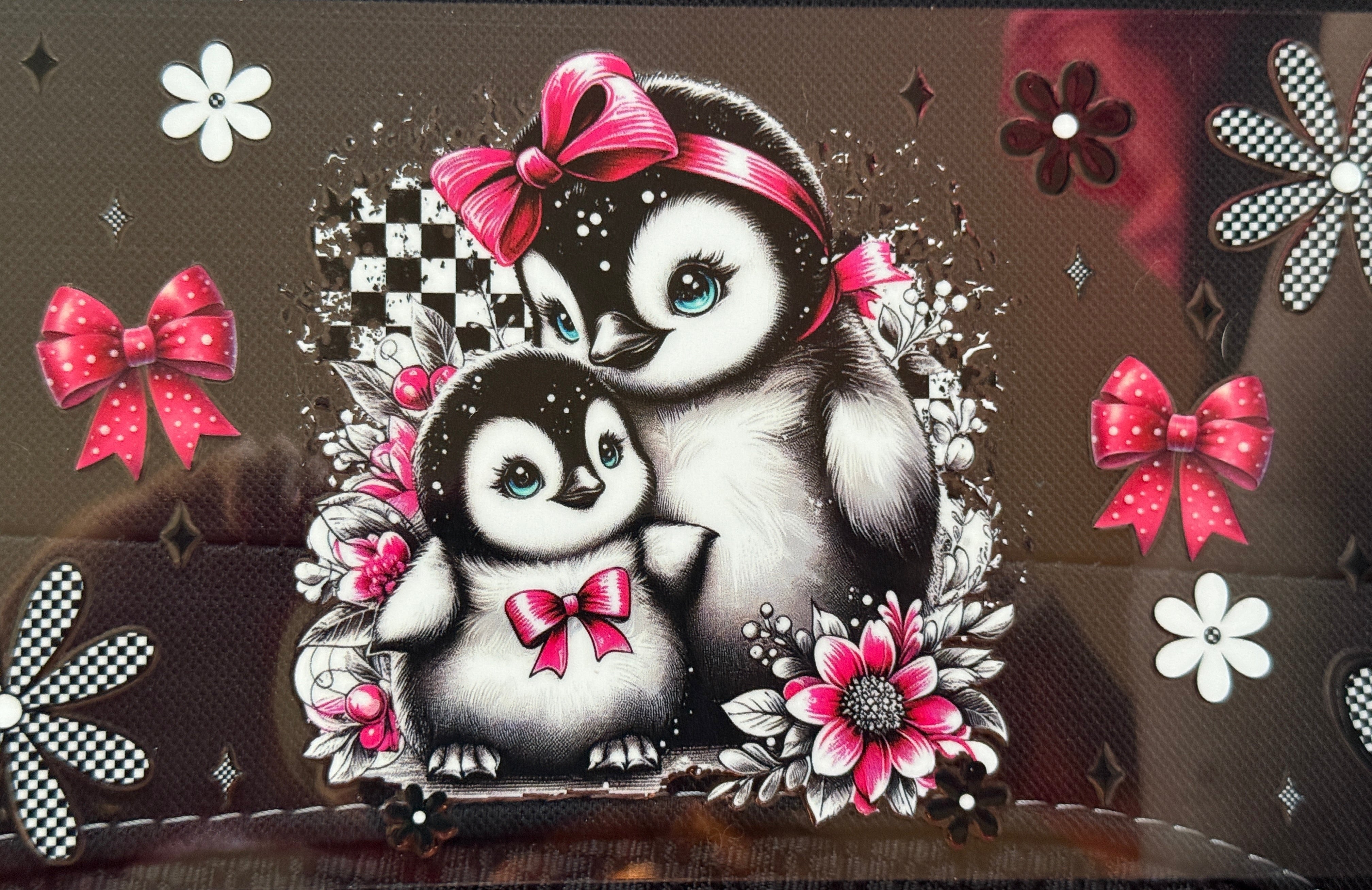 Mama Pinguin with Baby