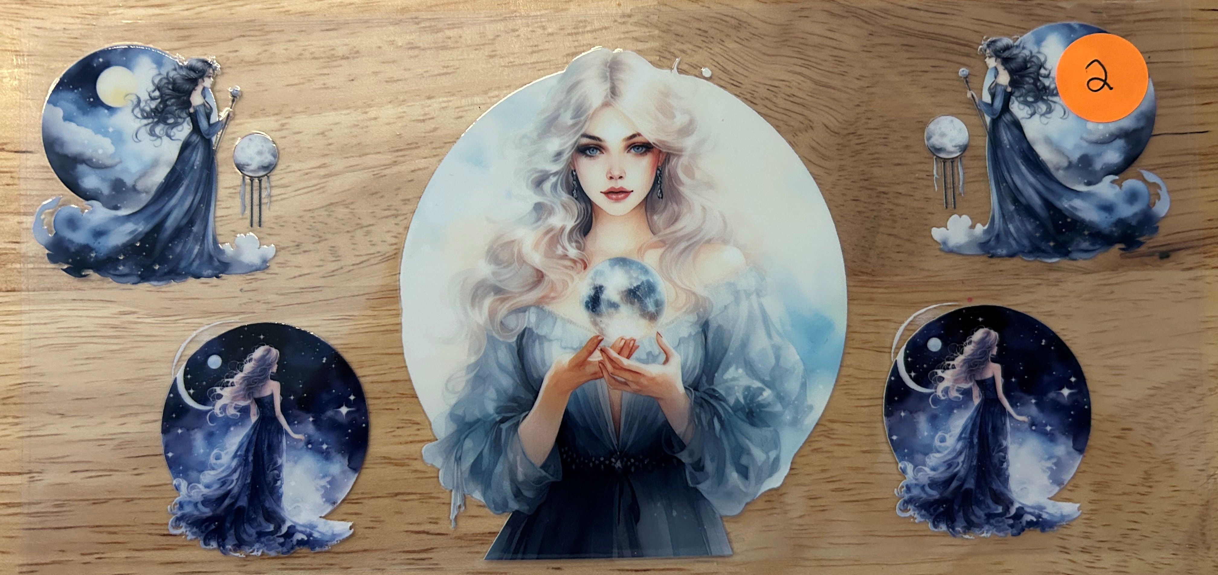 Misc 2 - Woman holding crystal ball