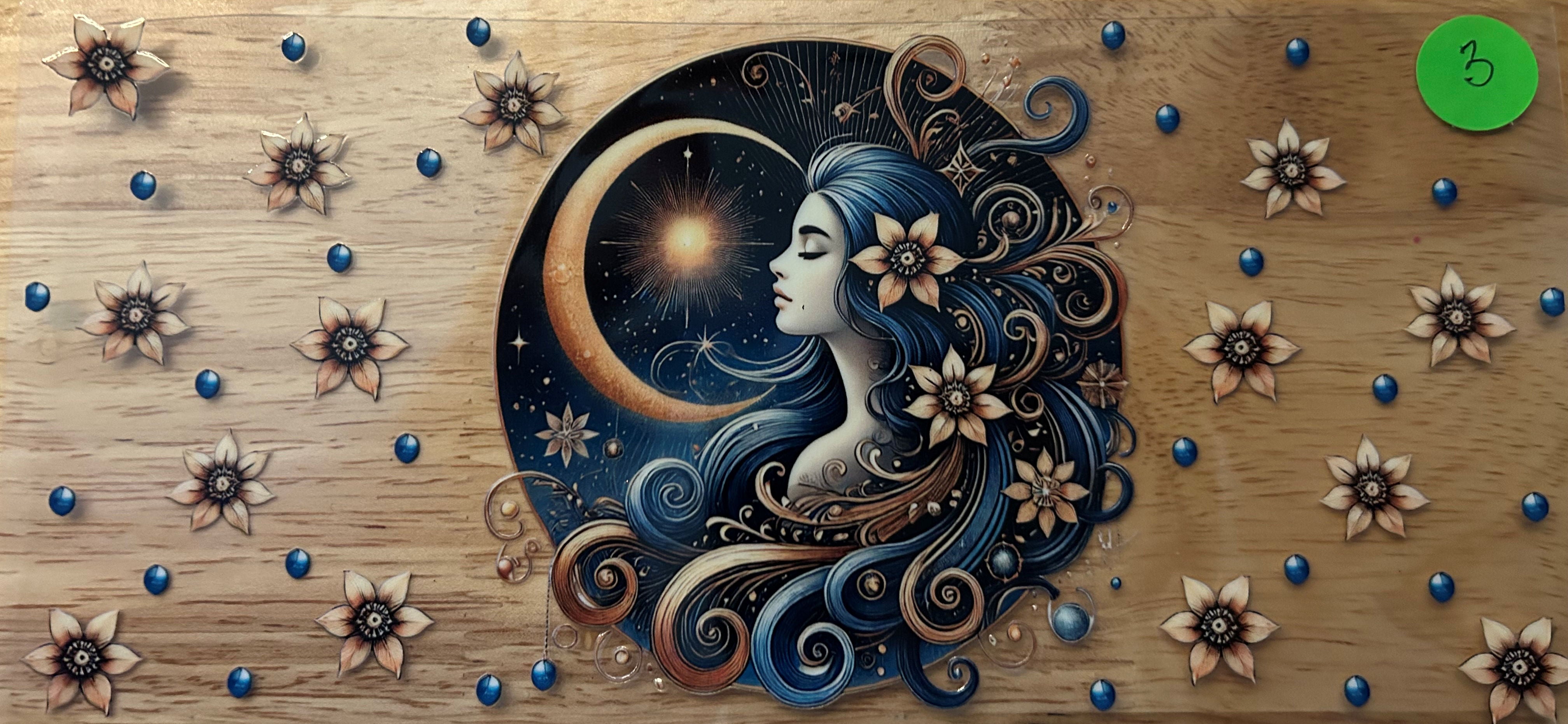 Misc 3 - Blue and Gold Lady