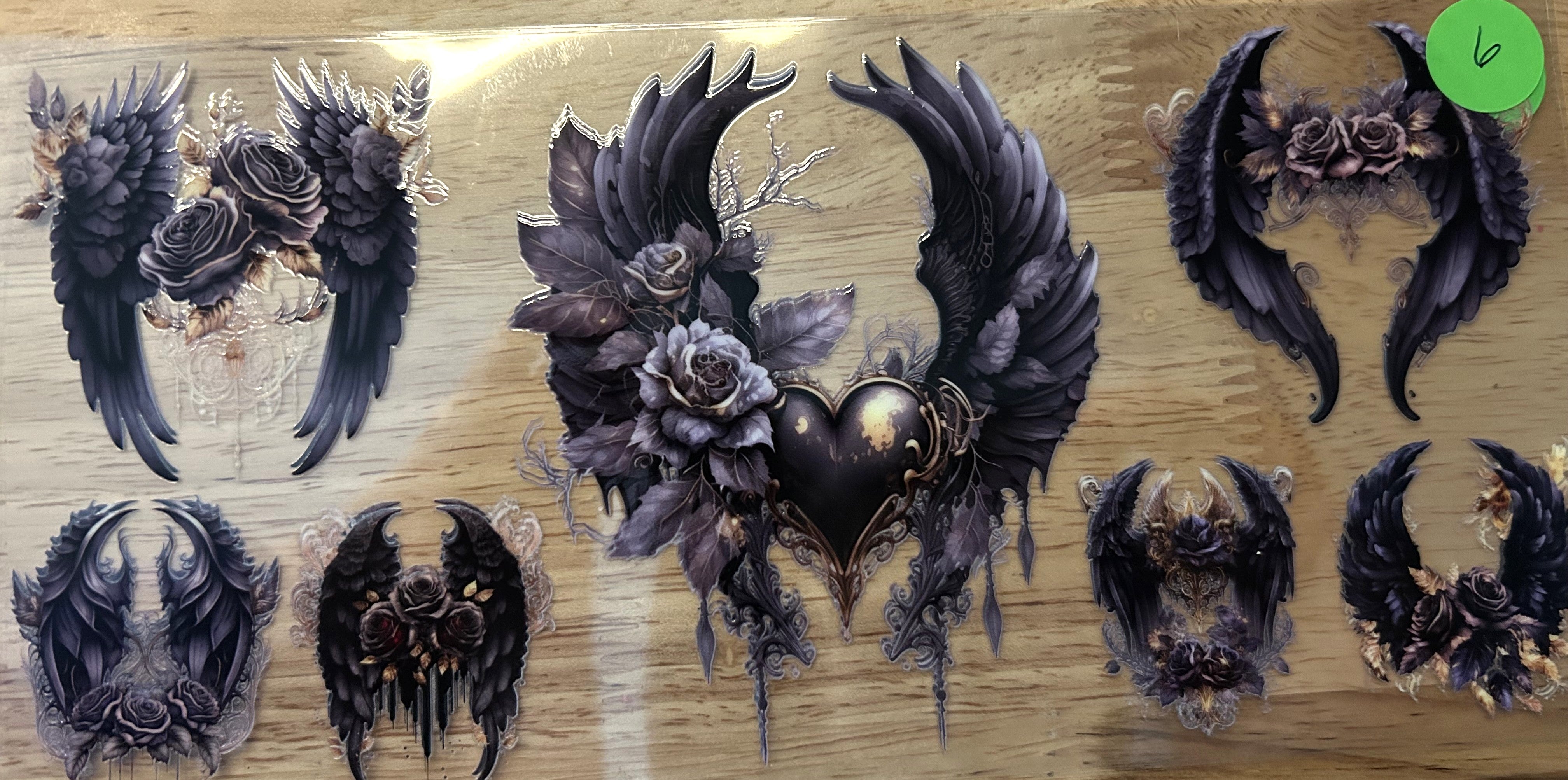 Misc 6 - Grey Angel Wings