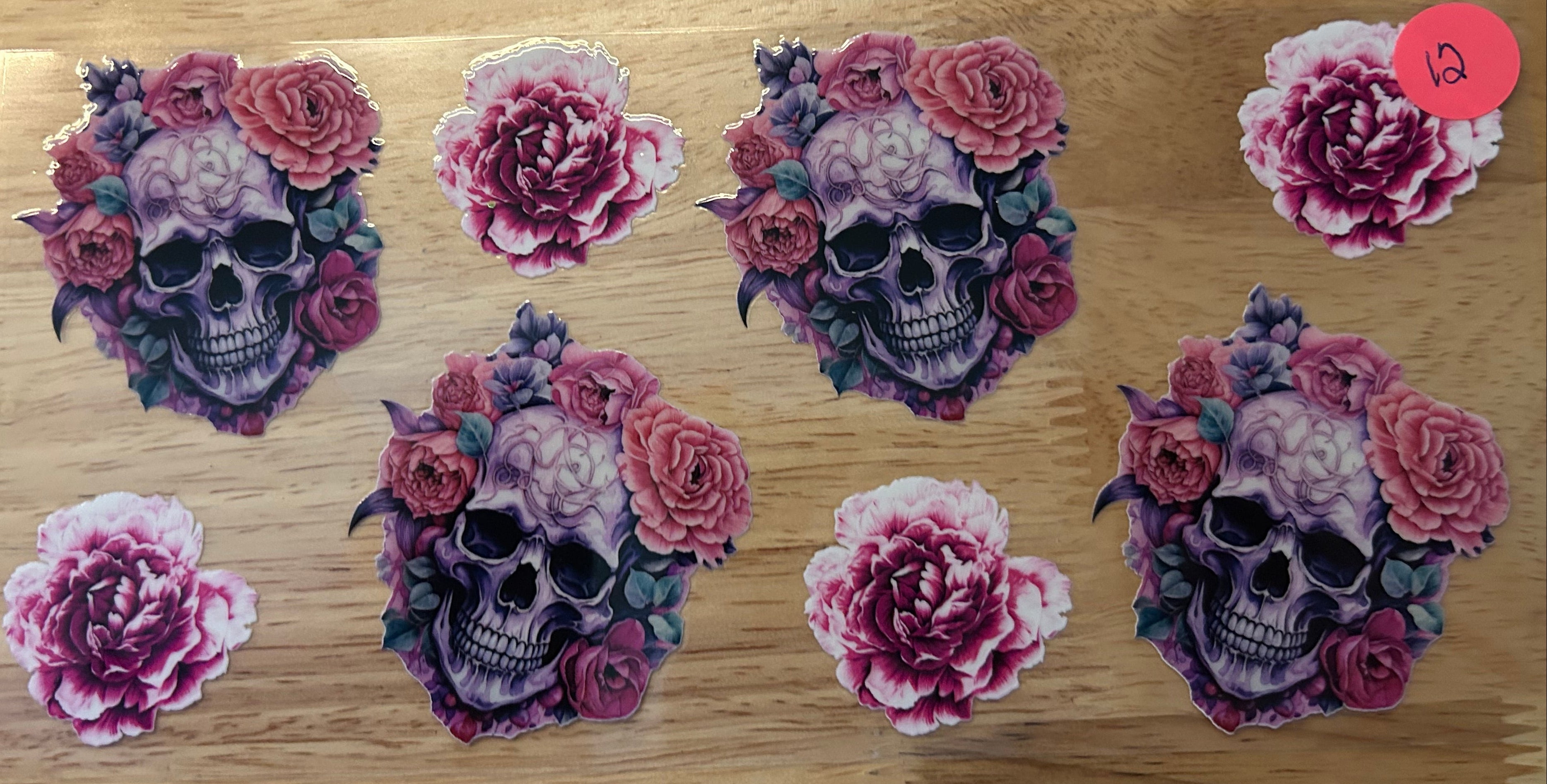 Misc 12 - Skull with flowers