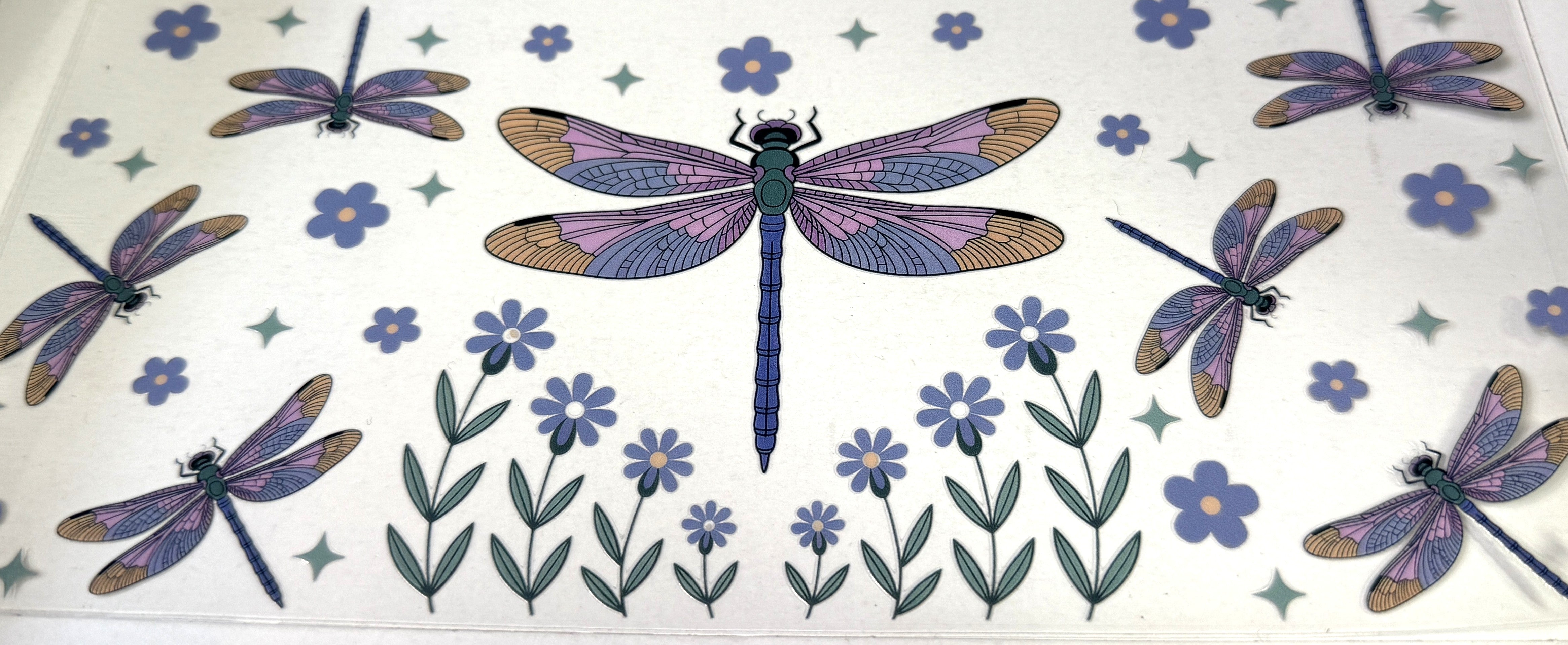 Pink, Mauve - Dragonfly #8
