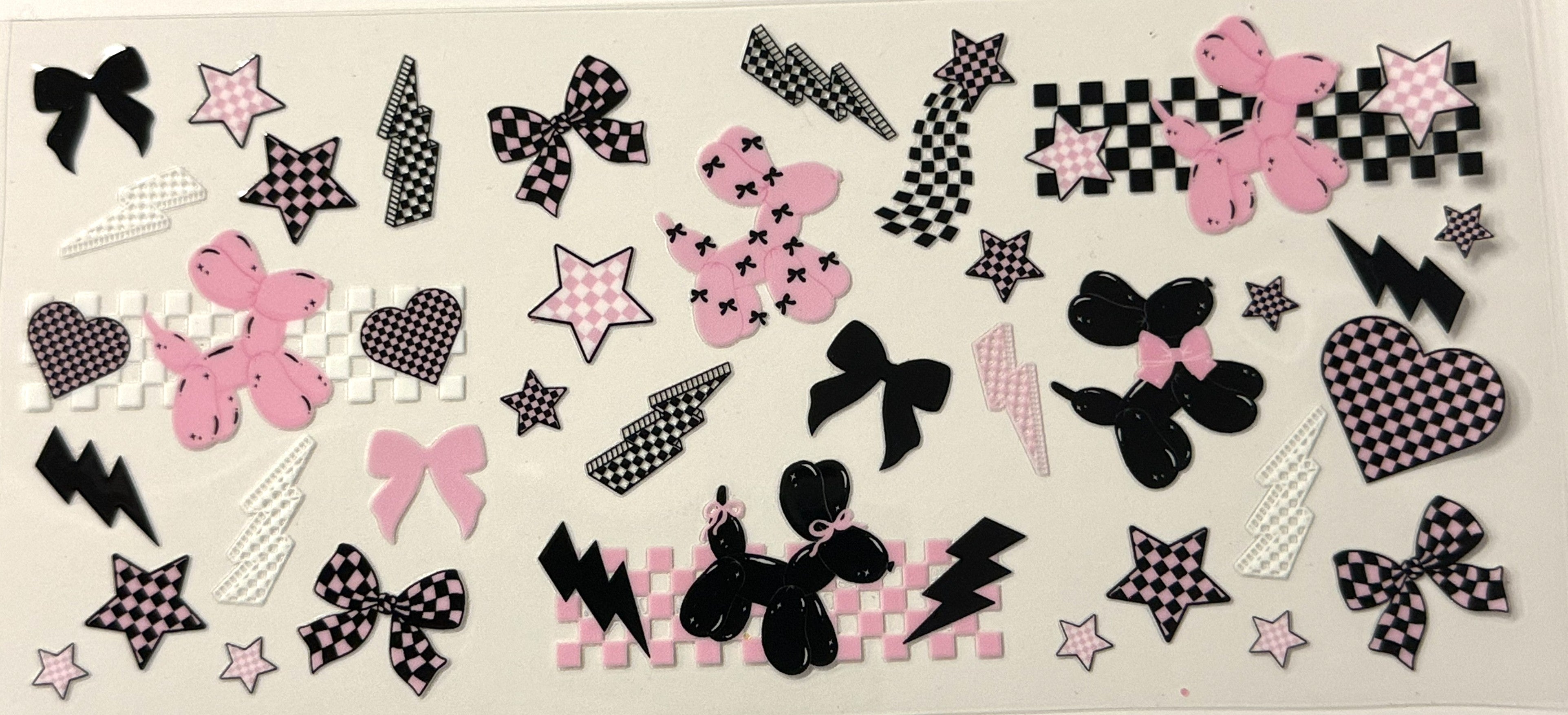 Dogs - Pink and Black Balloon #3