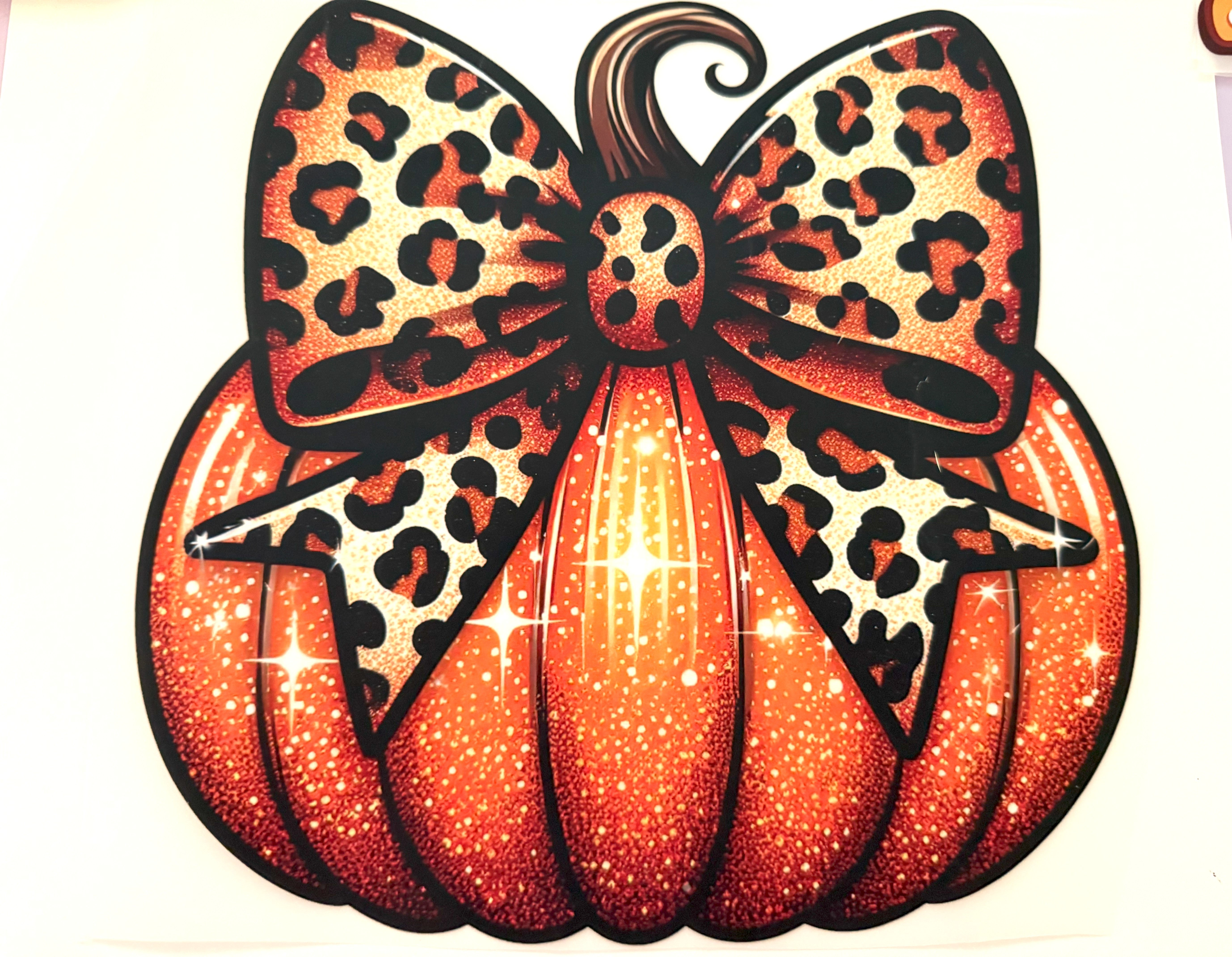 Pumpkin With Bow