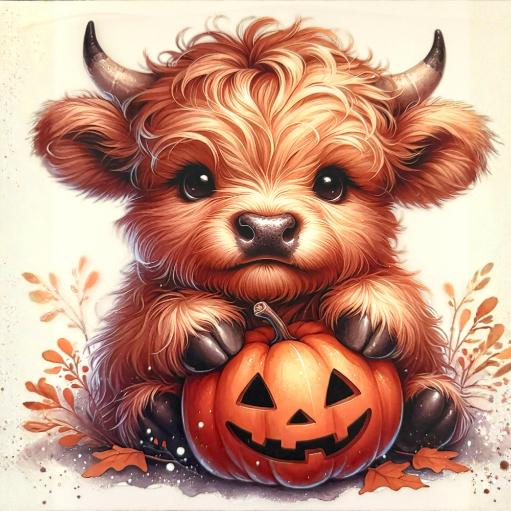 Pumpkin And Cow