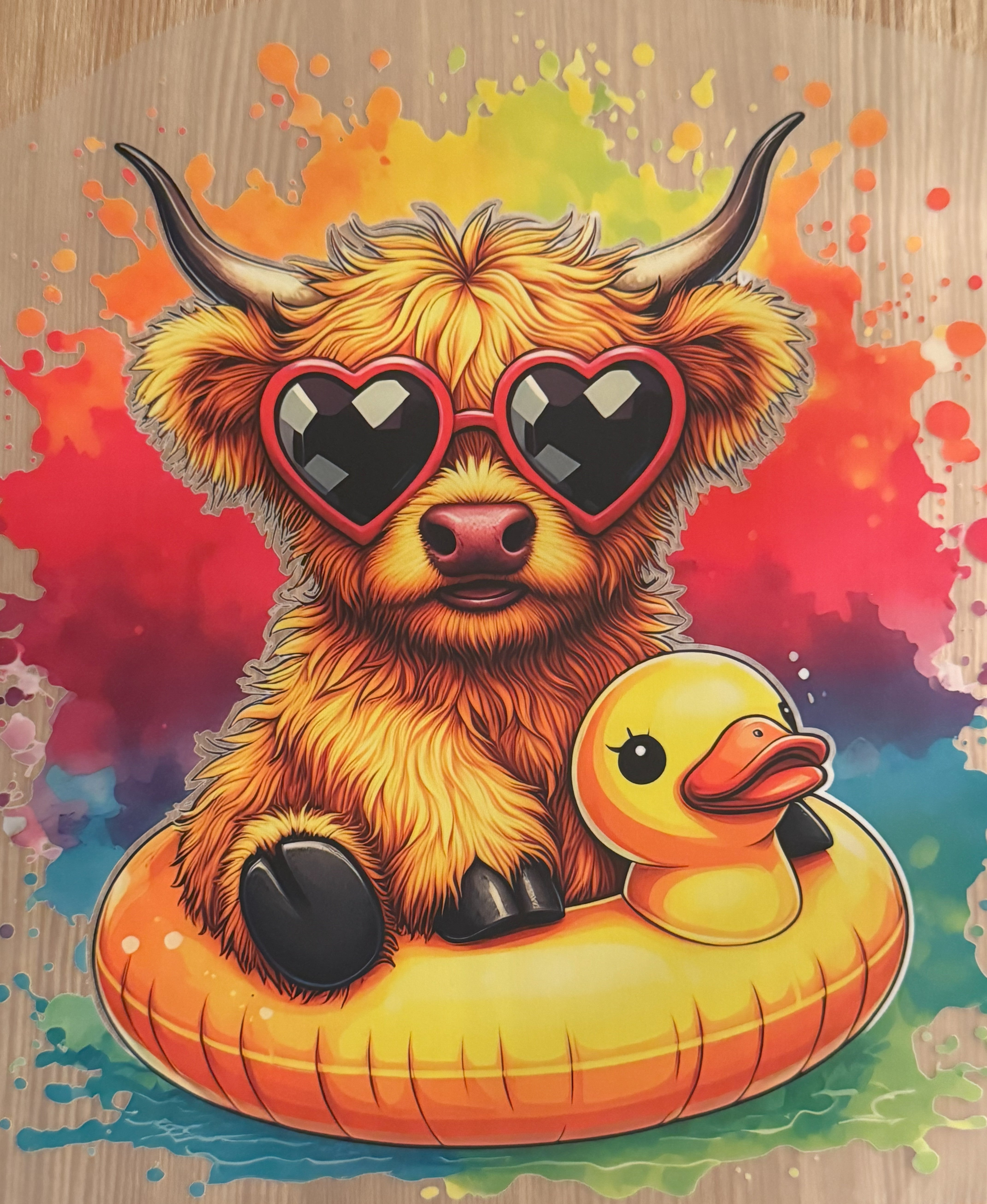 Yellow Duck Float