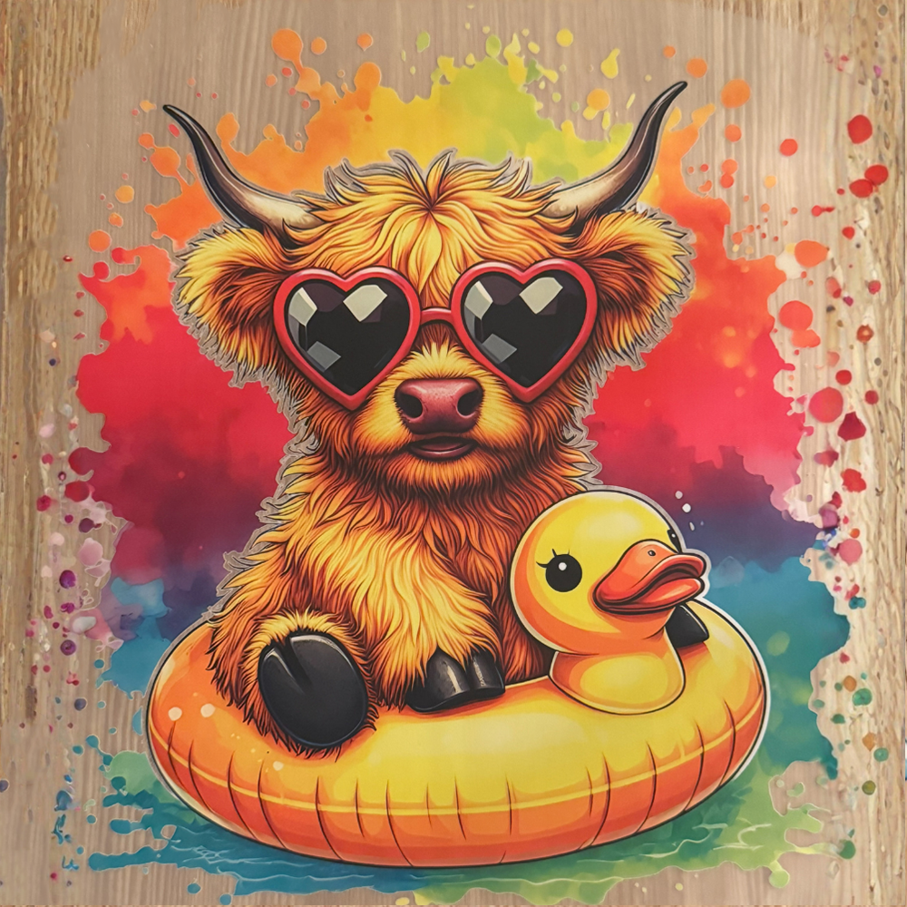 Yellow Duck Float