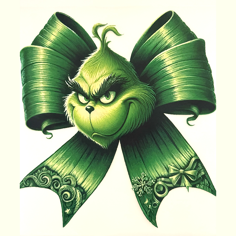 Grinch Bow