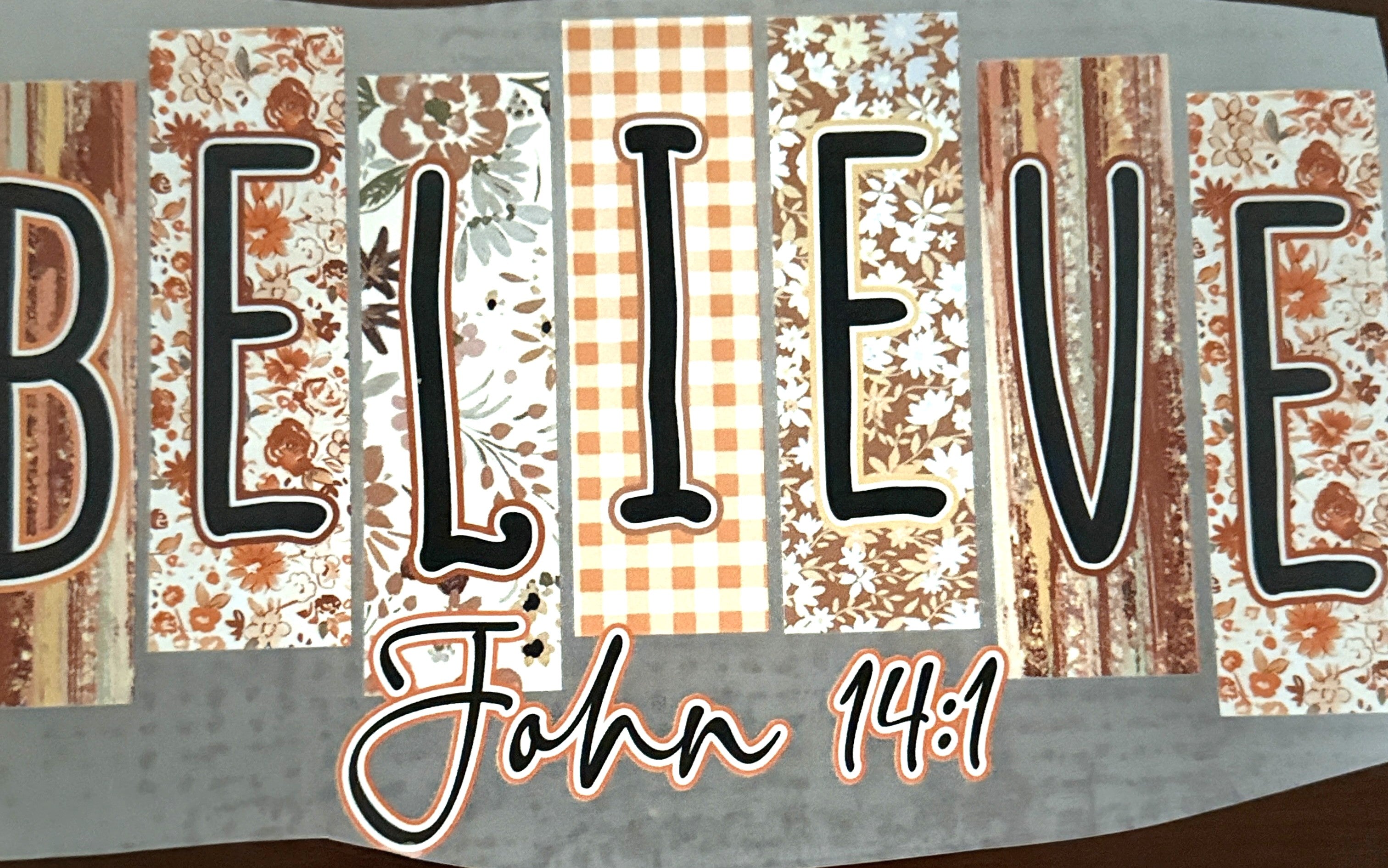 Believe John 14:1