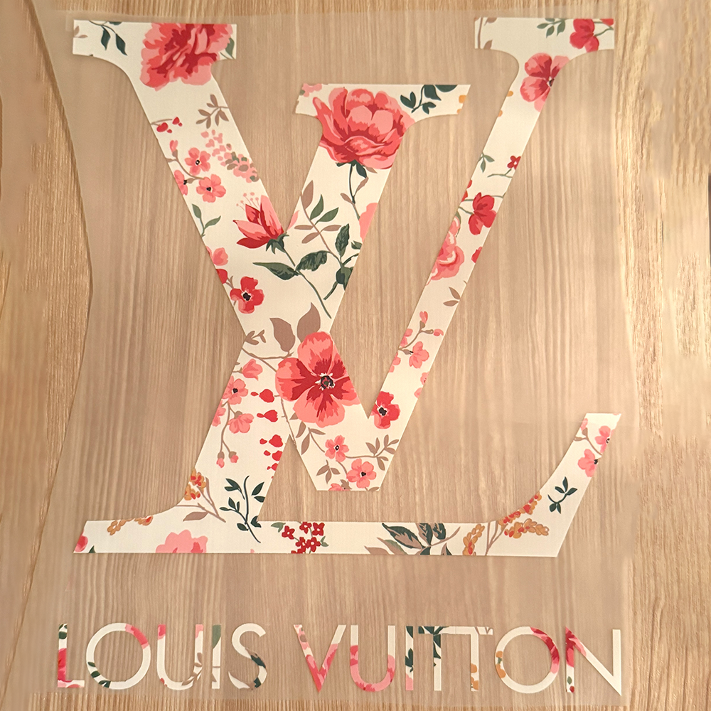 LV White Floral